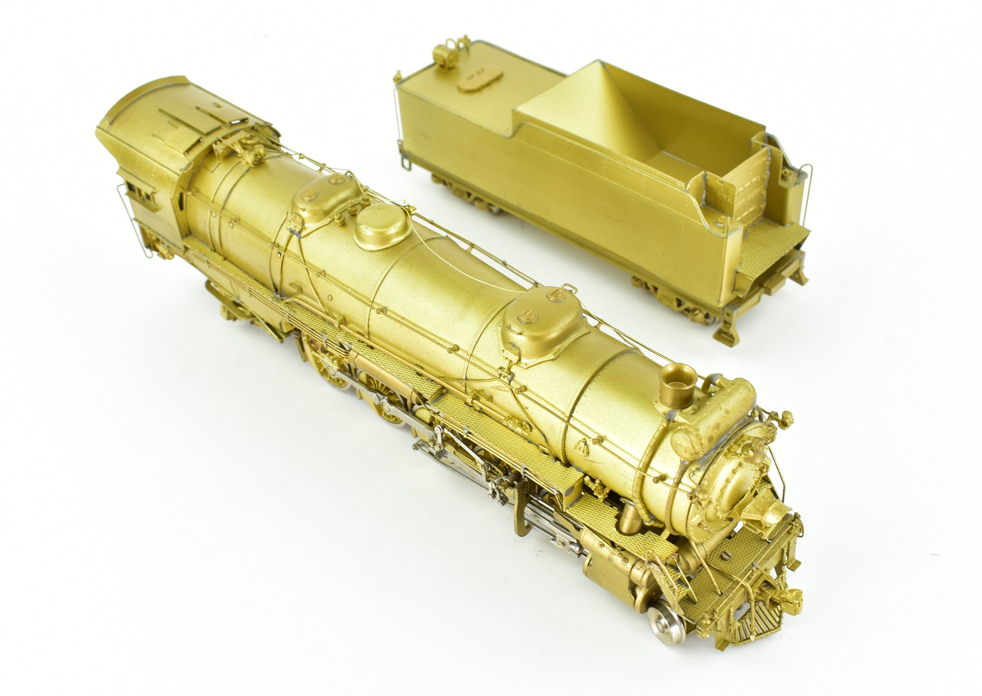 HO Scale Brass Key Imports C&S - Colorado & Southern 2-10-2 Santa Fe Model Train