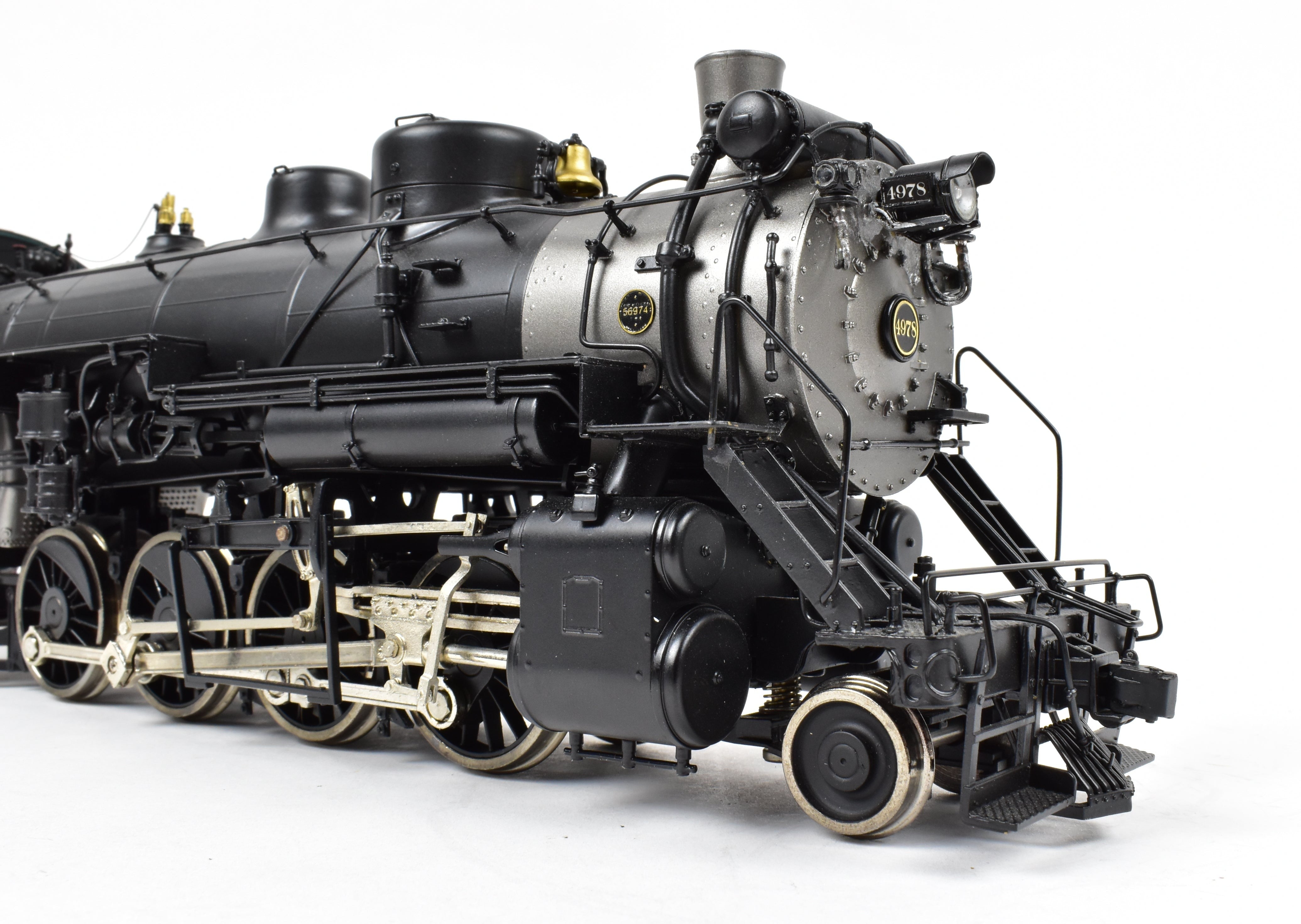 Sunset Models 3rd Rail O Scale Brass CB&Q Burlington Route O - 1a 2 - 8 - 2 FP #4978 with ESU DCC & Sound