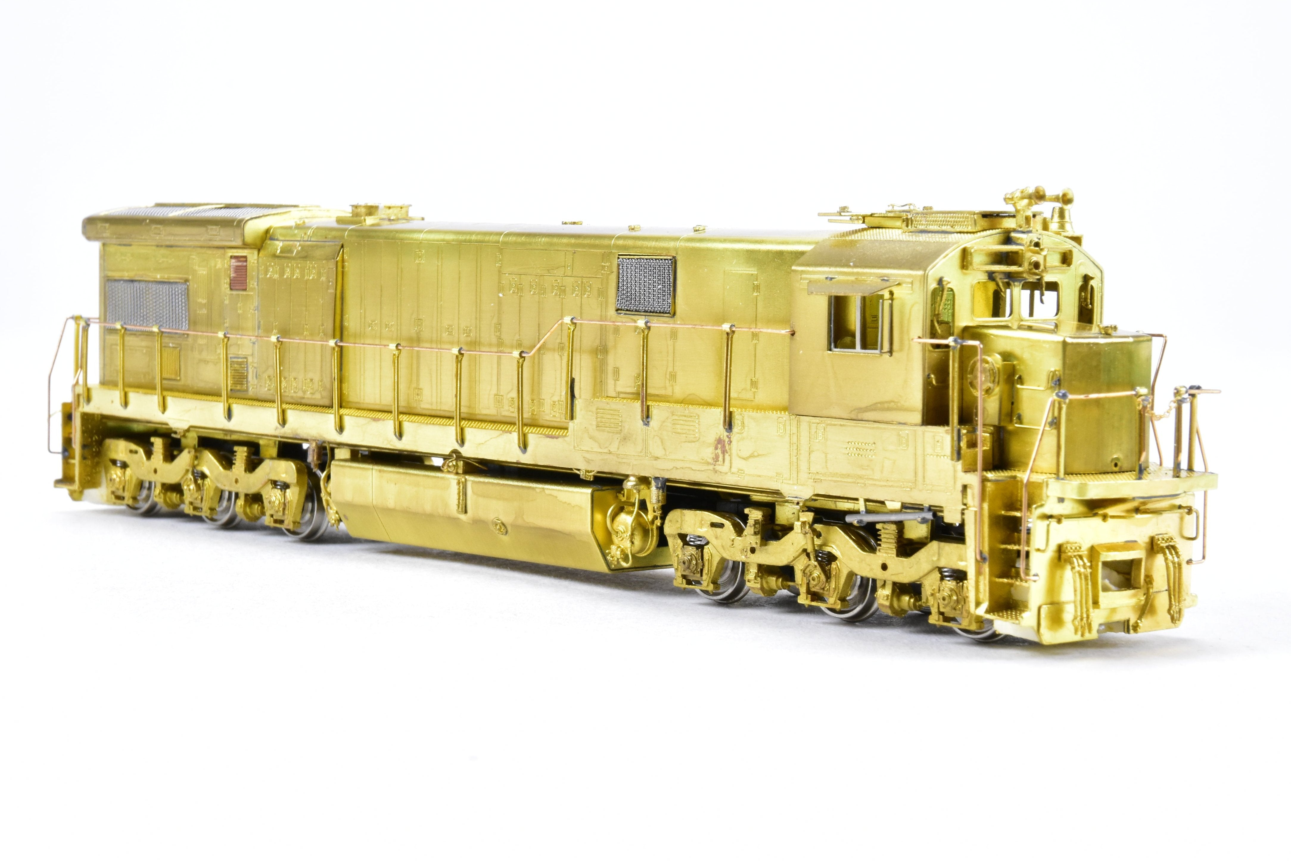 HO Scale Brass Locomotive Model - Overland Models, Inc. ATSF - Santa Fe GE U36C Rebuilt #9500