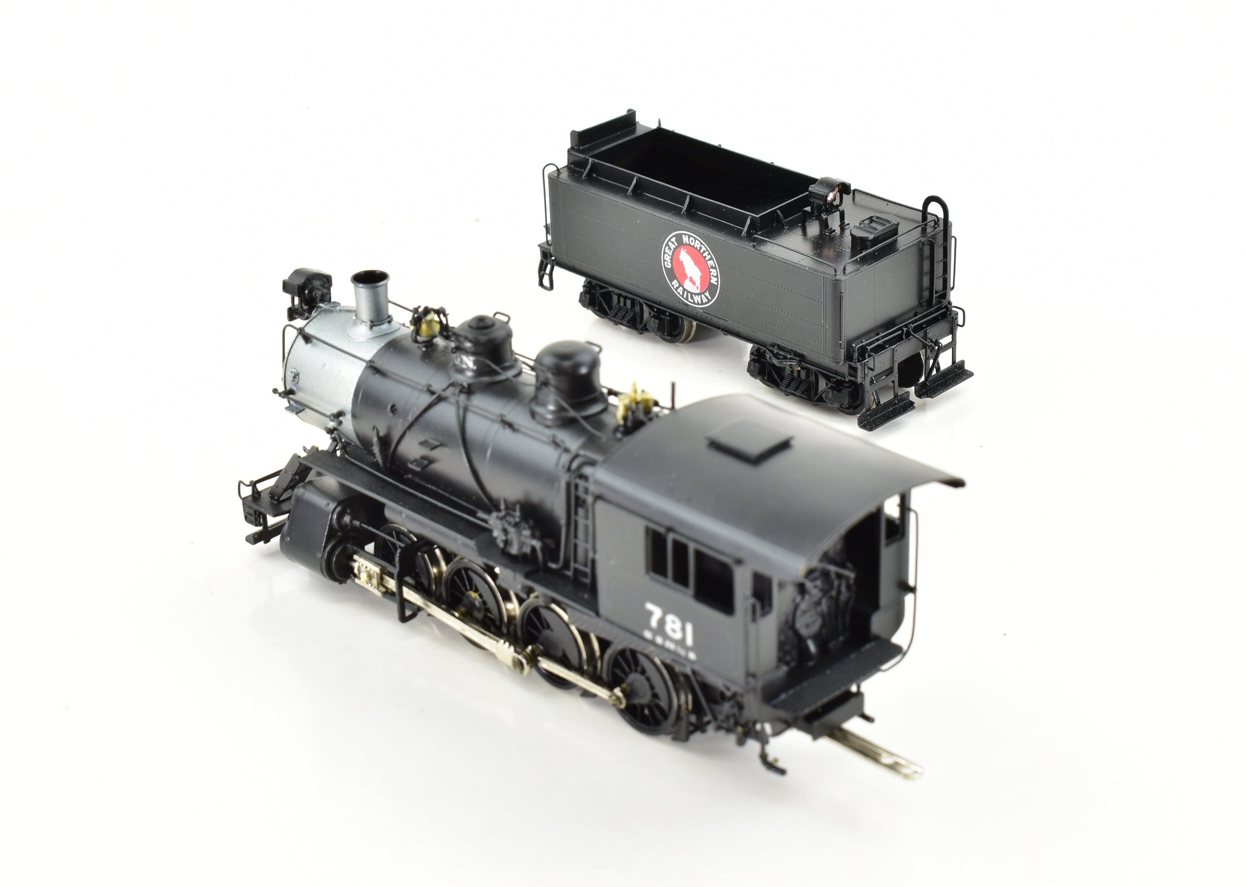 HO Scale Brass Great Northern 0-8-0 Class C-4 No. 781 Custom Painted Model