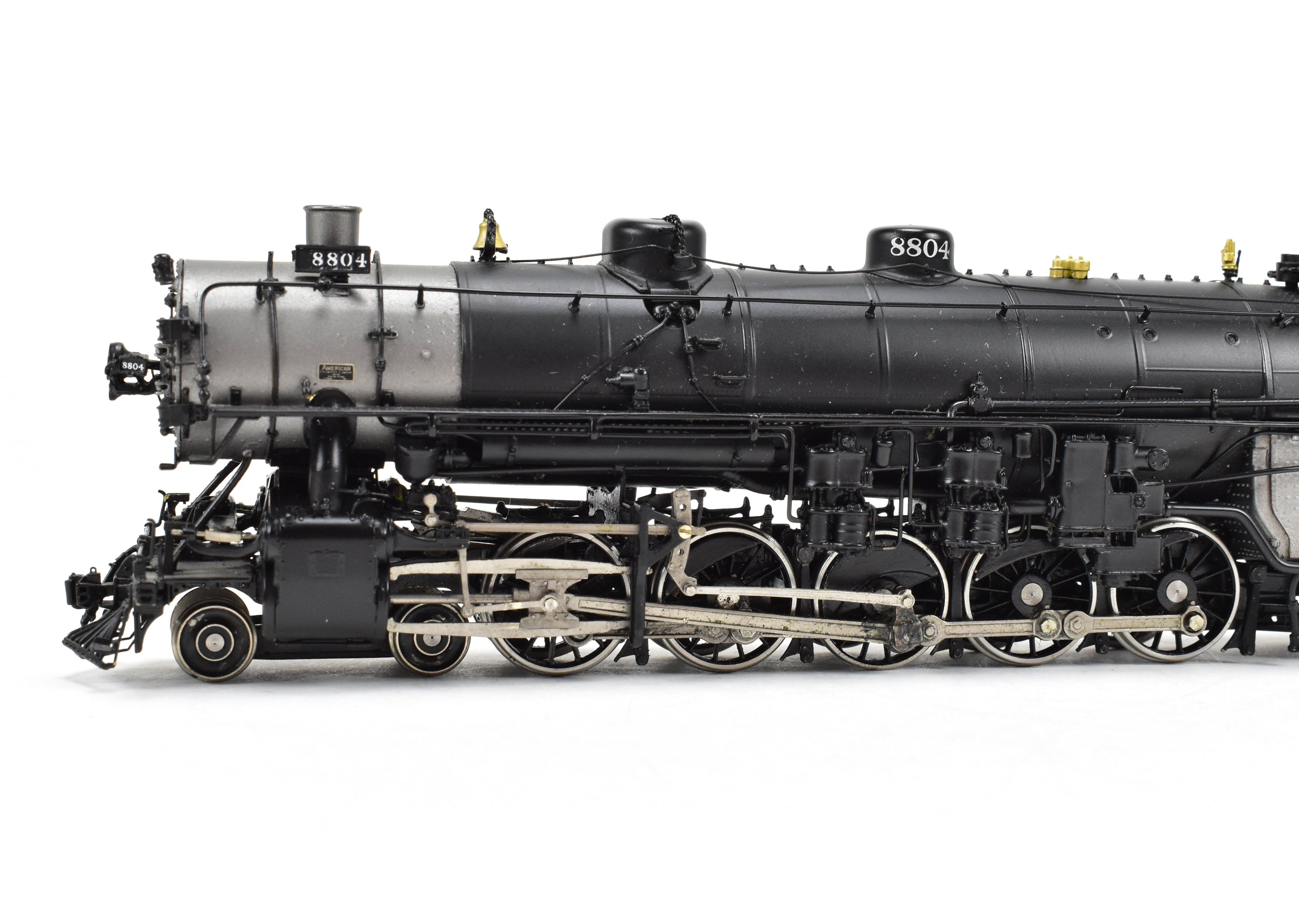 HO Scale Brass Precision Scale Co. Union Pacific Class 4 - 10 - 2 Three - Cylinder Freight/Passenger Model Train #8804 in As - Is Condition