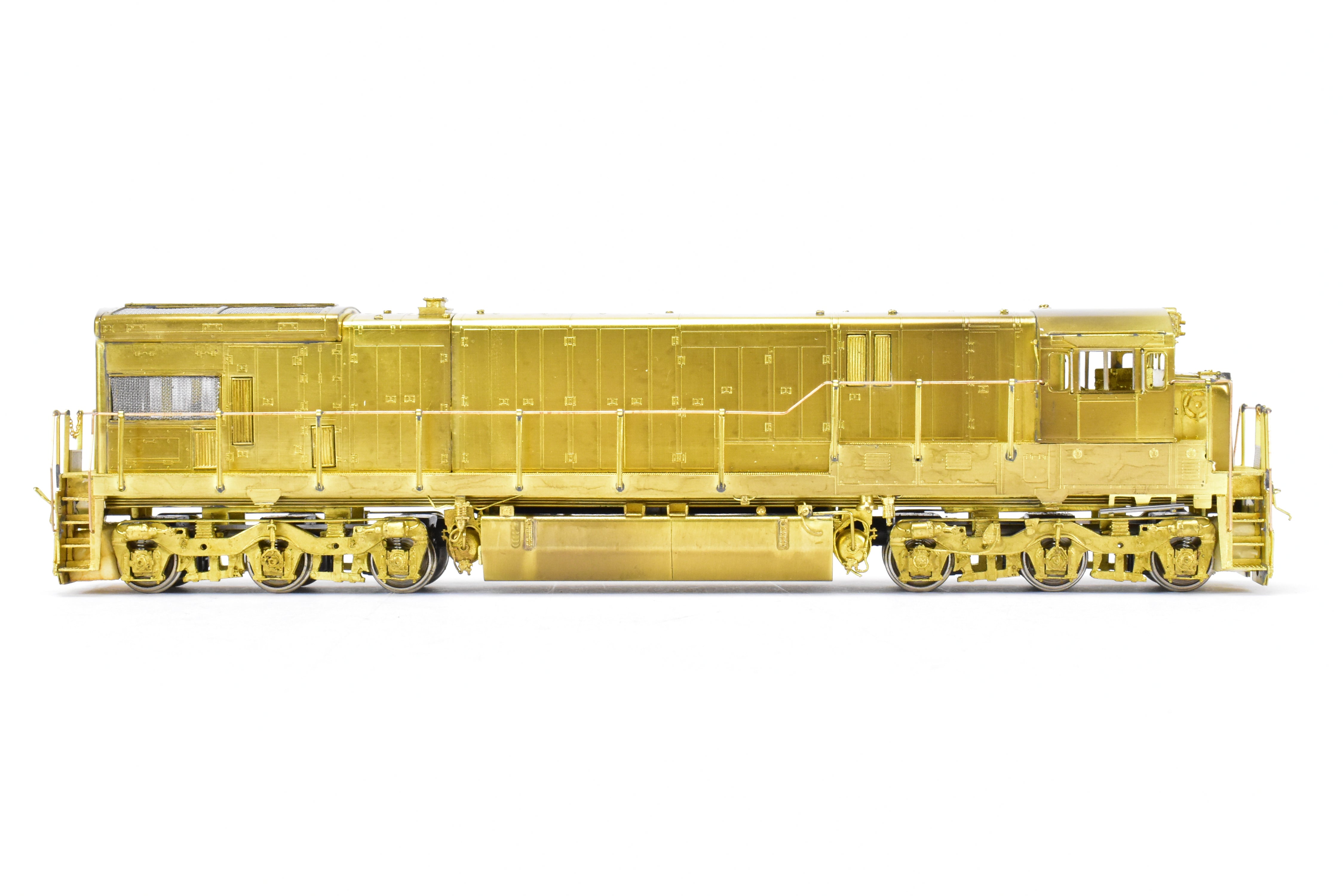 HO Scale Brass Model Train - Overland Models Inc. GE C30 - 7 4 - Window Cab Locomotive without Anti - Climber for Various Railroads