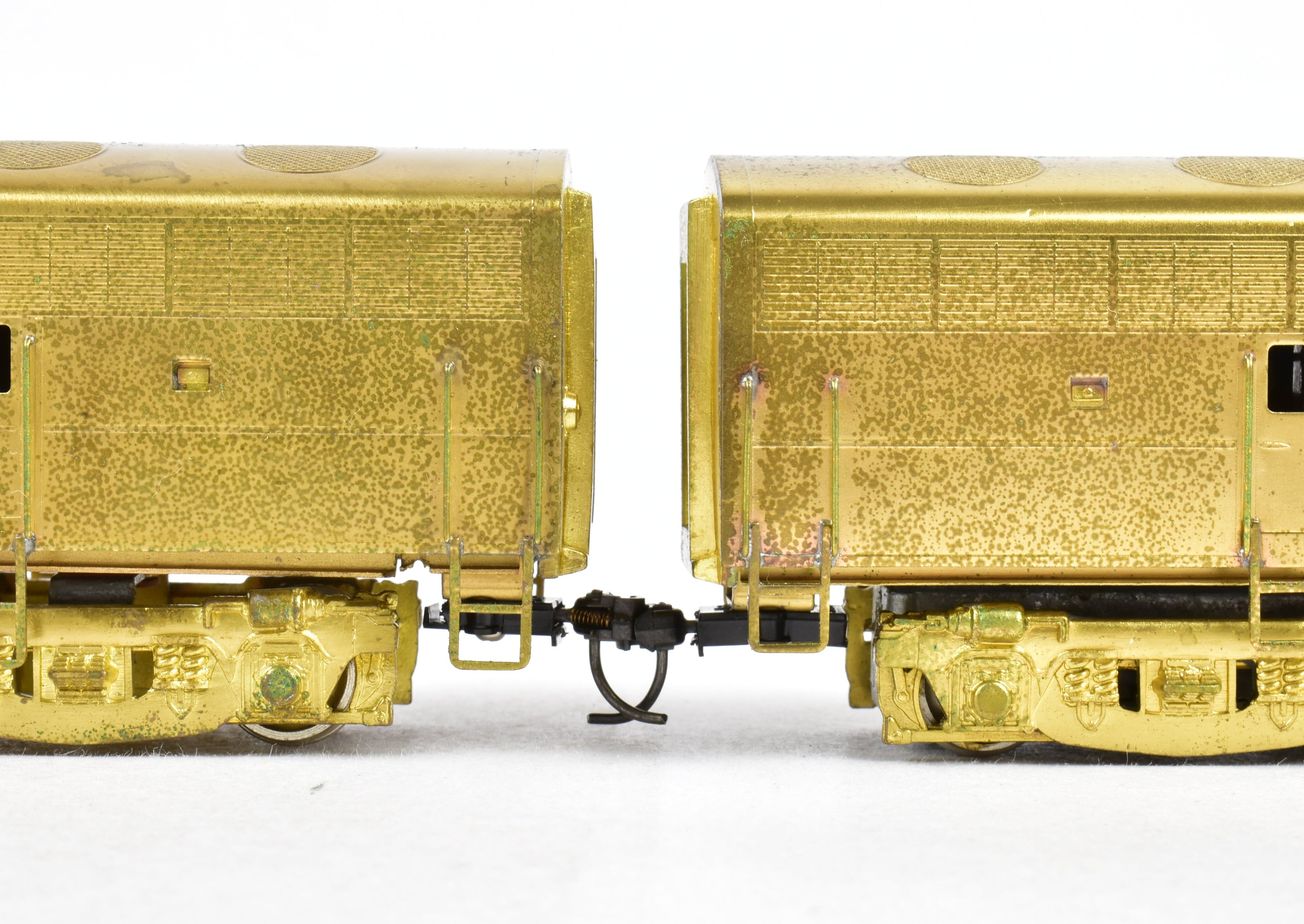 HO Scale Brass Red Ball Model Train Set - Various Roads, Fairbanks Morse CFA - 16 - 4 A - B - A C - Liner 3 - Unit Set for Model Train Enthusiasts