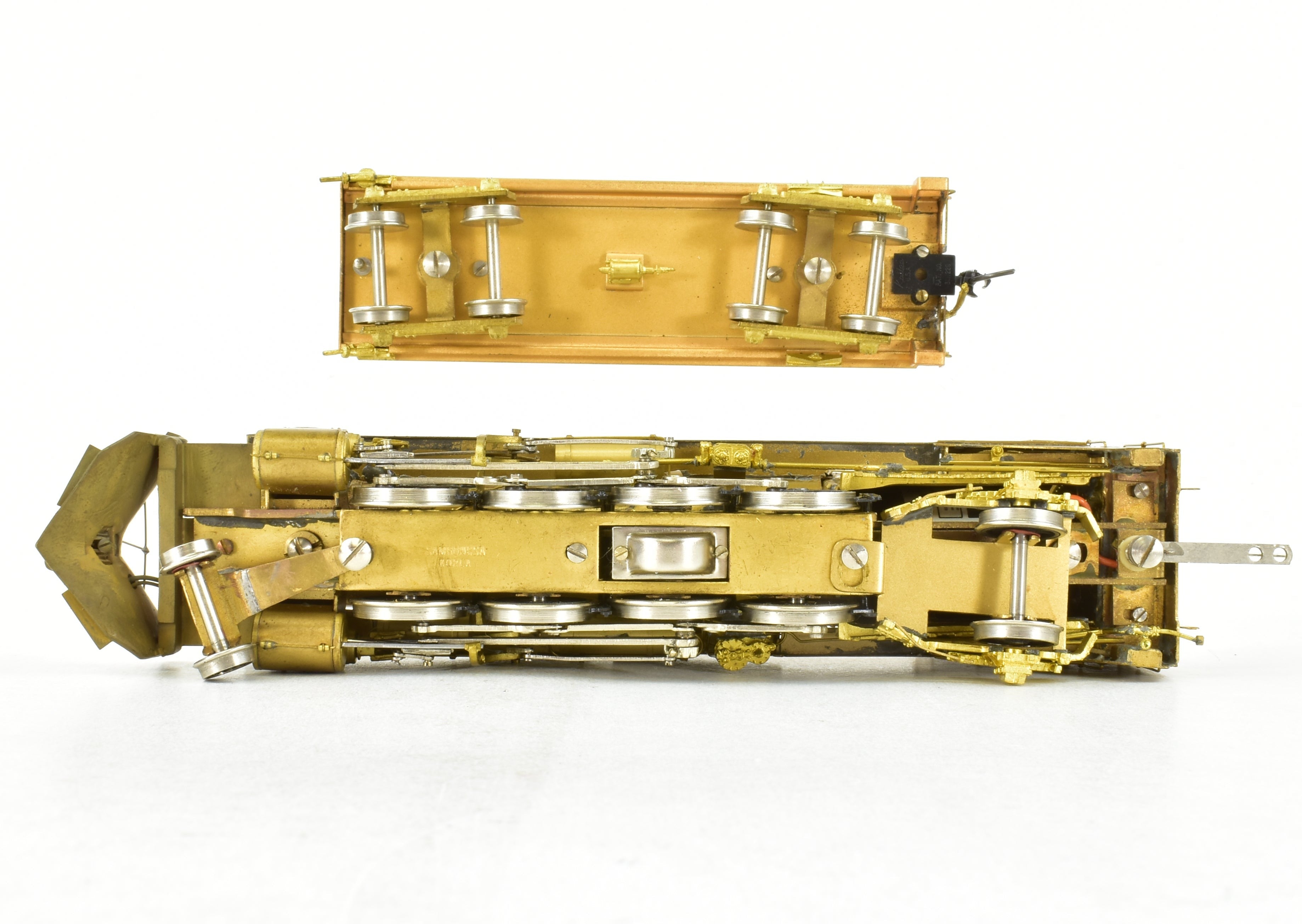 HO Scale Brass Model Train - Van Hobbies CPR Canadian Pacific Railway 2-8-2 P-1d, e Mikado First Run Tender Model