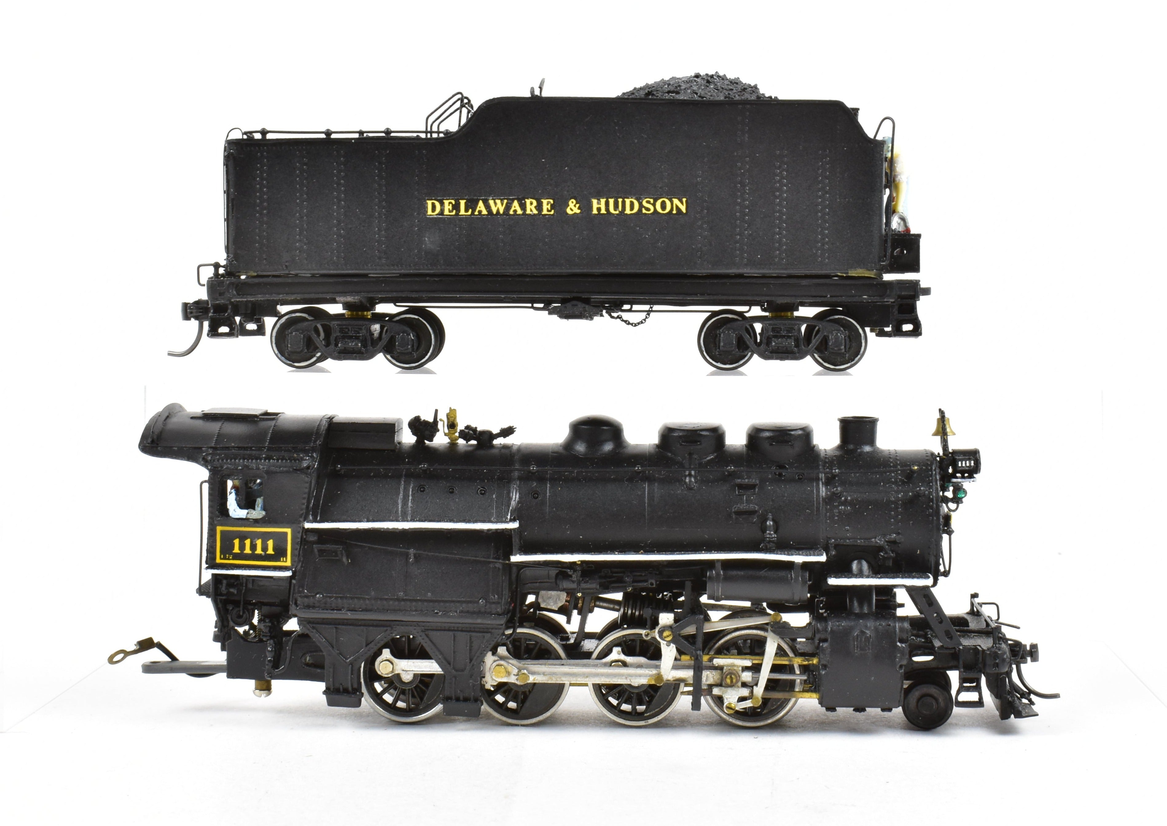 Rare HO Resin Assembled D&H Delaware & Hudson 2-8-0 E-5a #1111 Kit