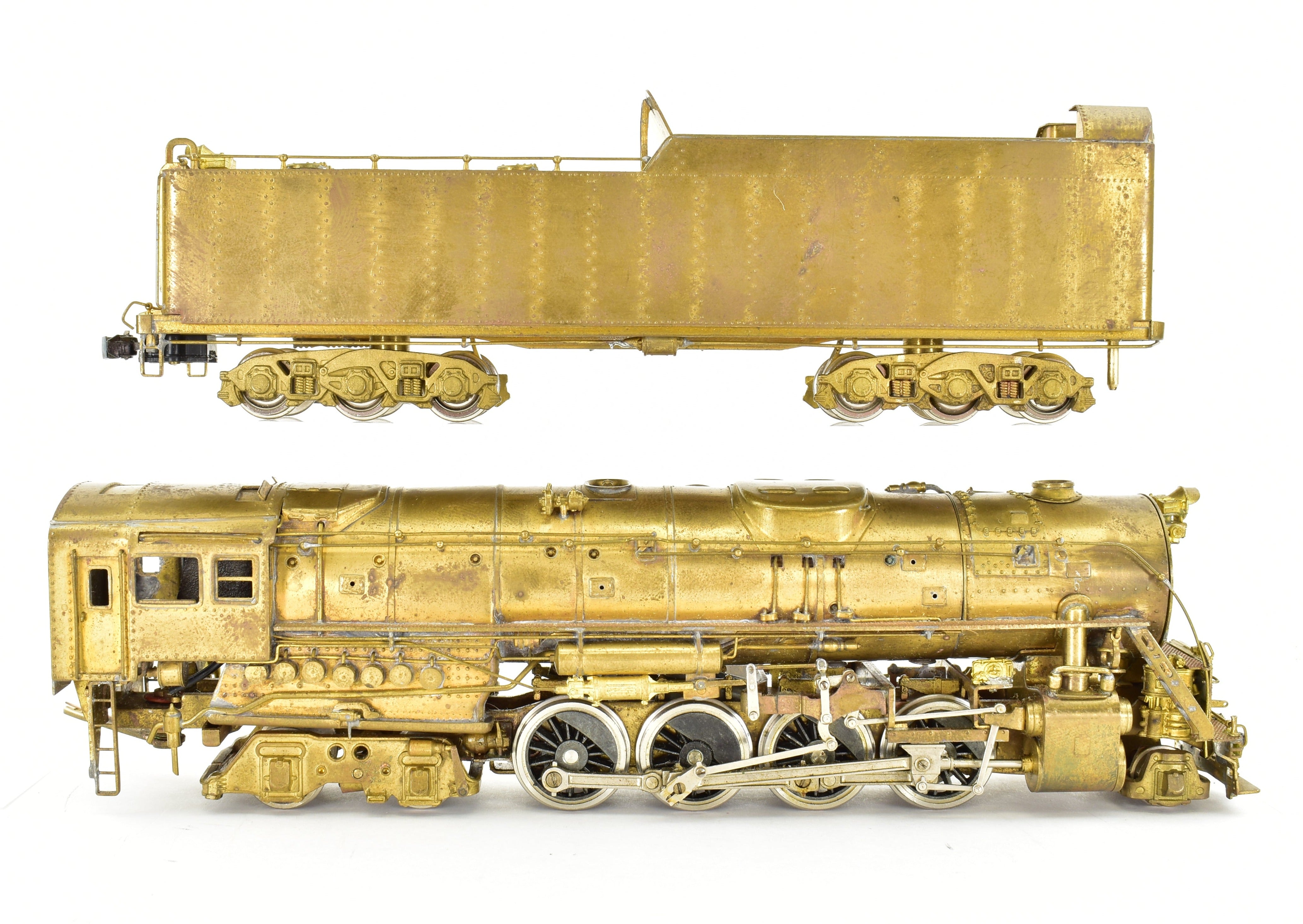 HO Brass PFM - United NYC 1960 Run A2a 2-8-4 Berkshire Crown Model