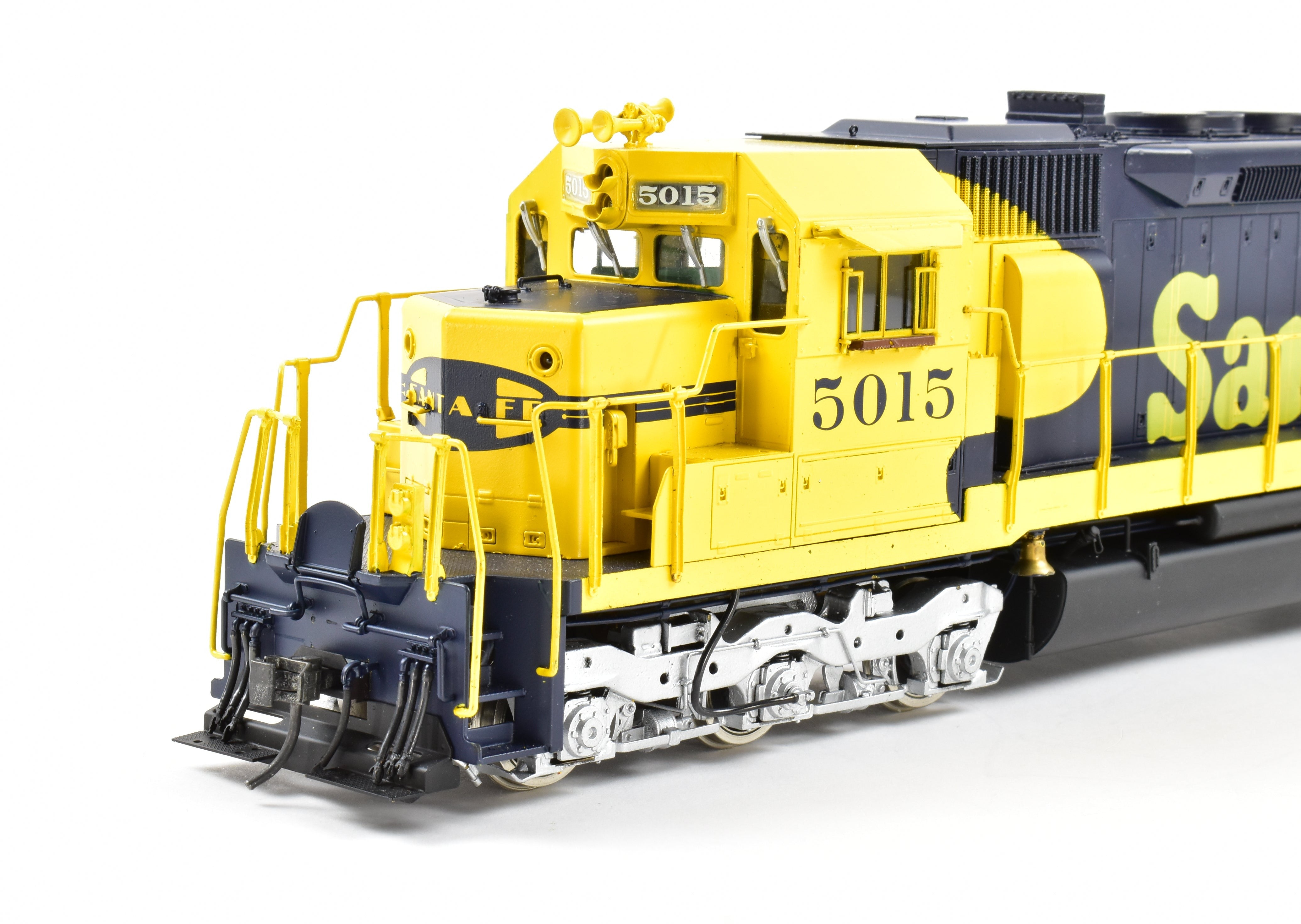O Gauge Brass Precision Scale Co. ATSF - Santa Fe SD40 - 2 Model Locomotive #5015 with Factory Painting - A Rare Collectible