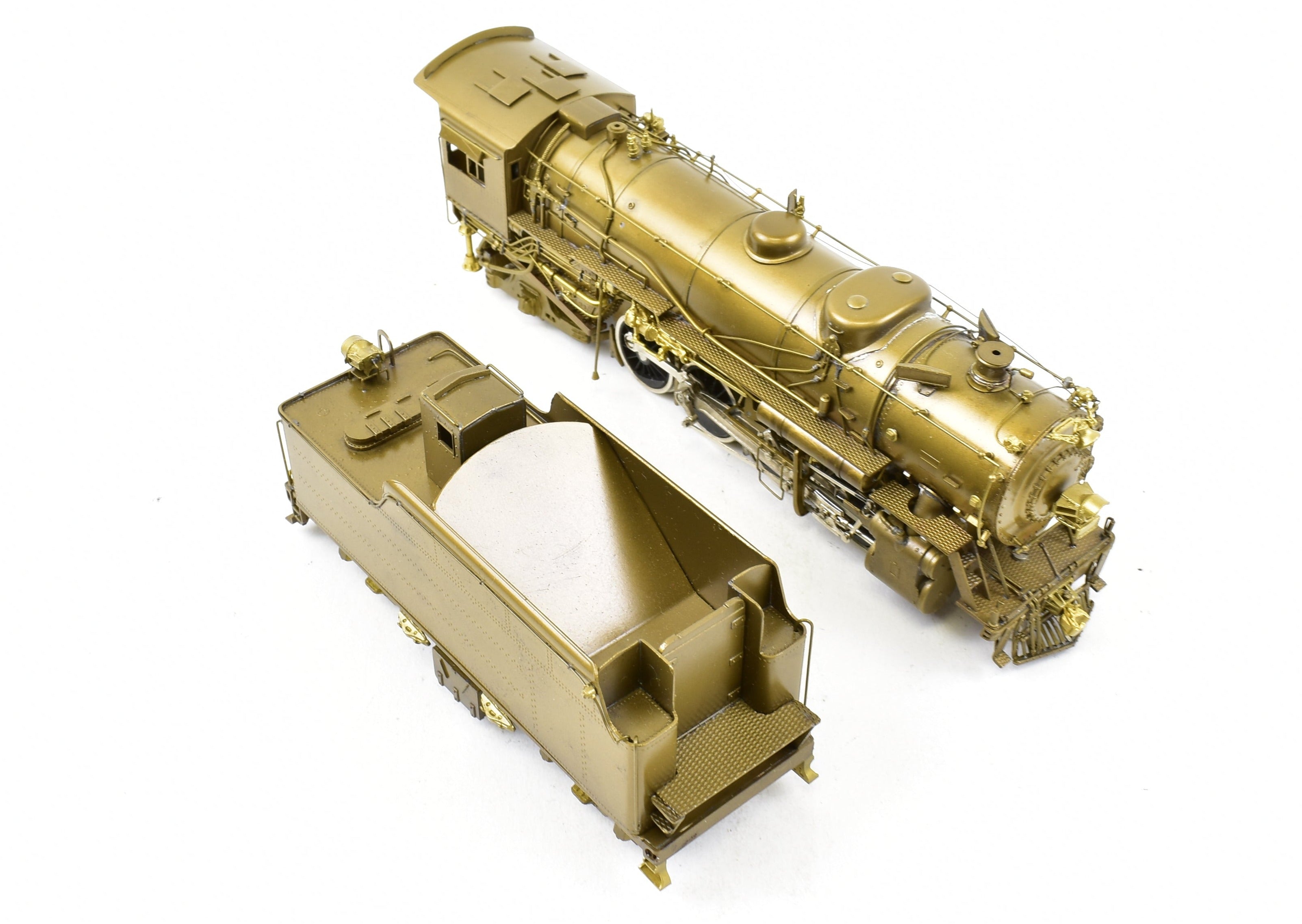HO Scale Brass Hallmark Models Missouri Pacific 1400 Series 2-8-2 Mikado Steam Locomotive Model