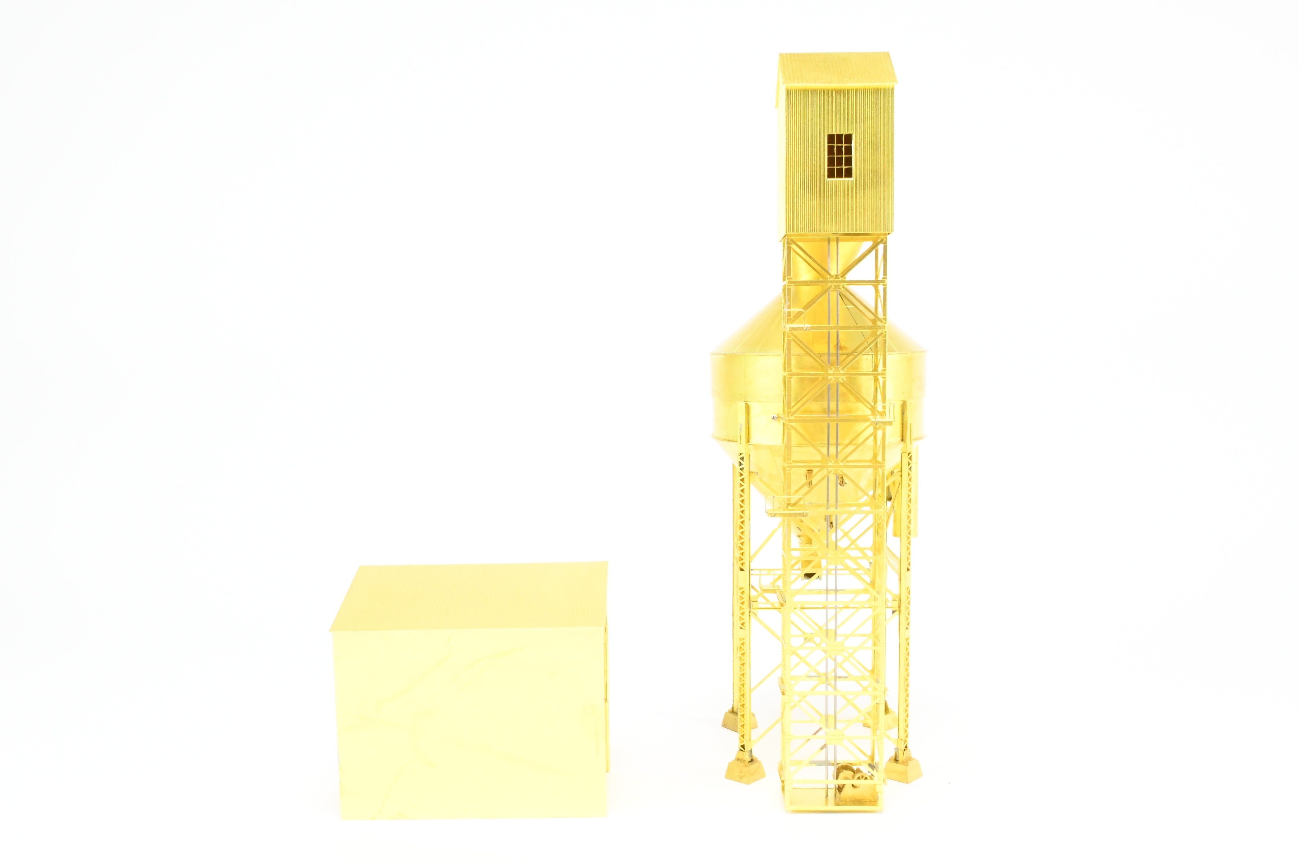 HO Brass Ogle Steel Coaling Tower by Overland Models, Inc. for Various Roads