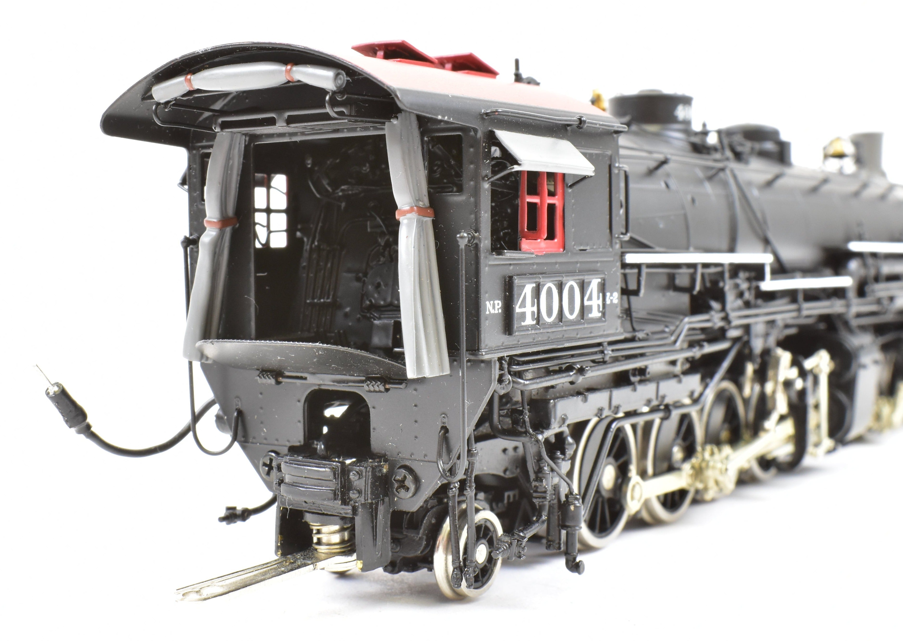 HO Scale Brass Model Train - W&R Enterprises Northern Pacific Class Z - 2 2 - 8 - 8 - 2 Version 3 Factory Painted Locomotive No. 4004