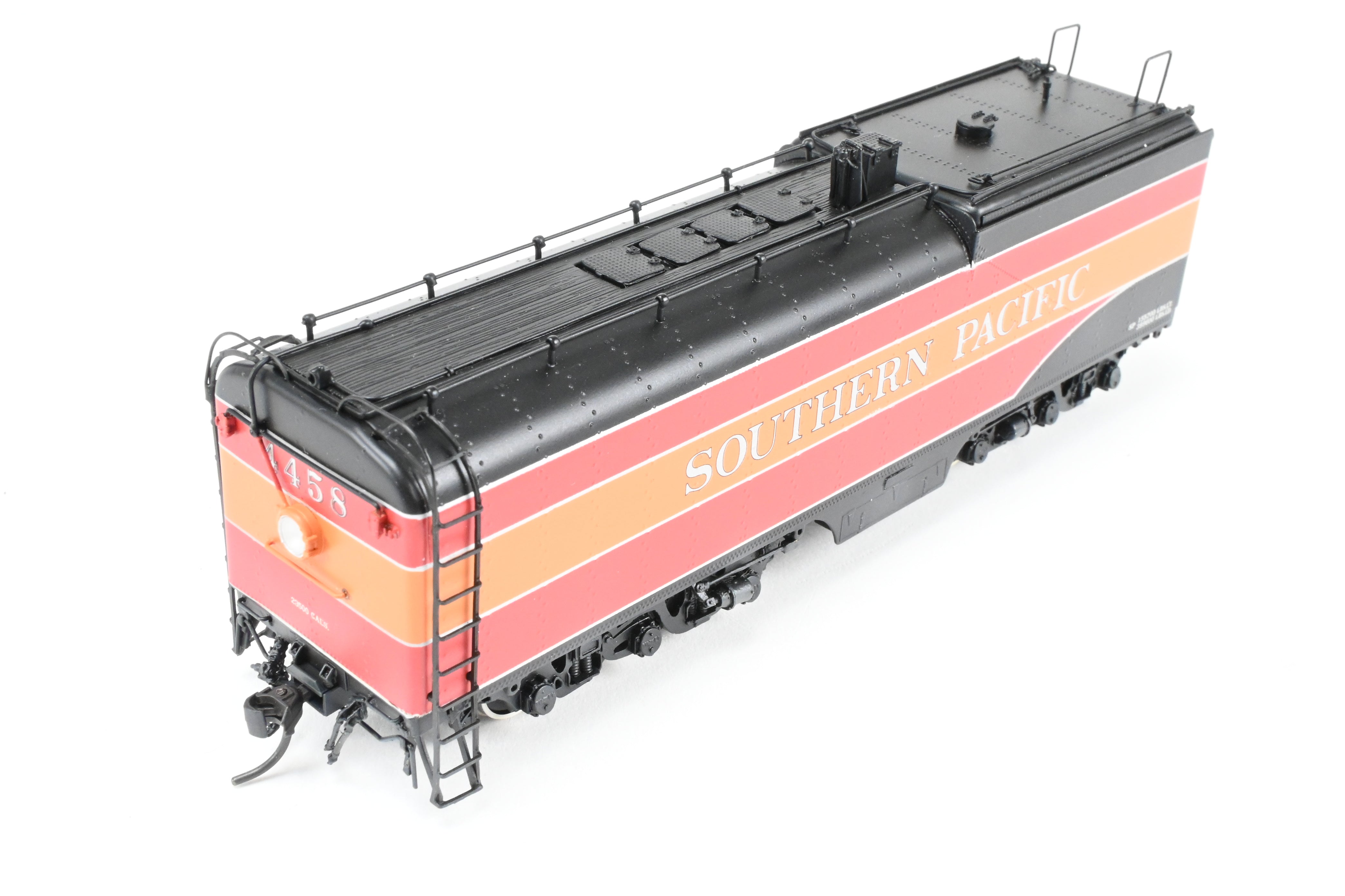 HO Scale Brass Model Train CON Key Imports SP - Southern Pacific GS - 5 4 - 8 - 4 Late Daylight Custom Series #84 Road No. 4458 with Light Weathering and PFM Sound Function