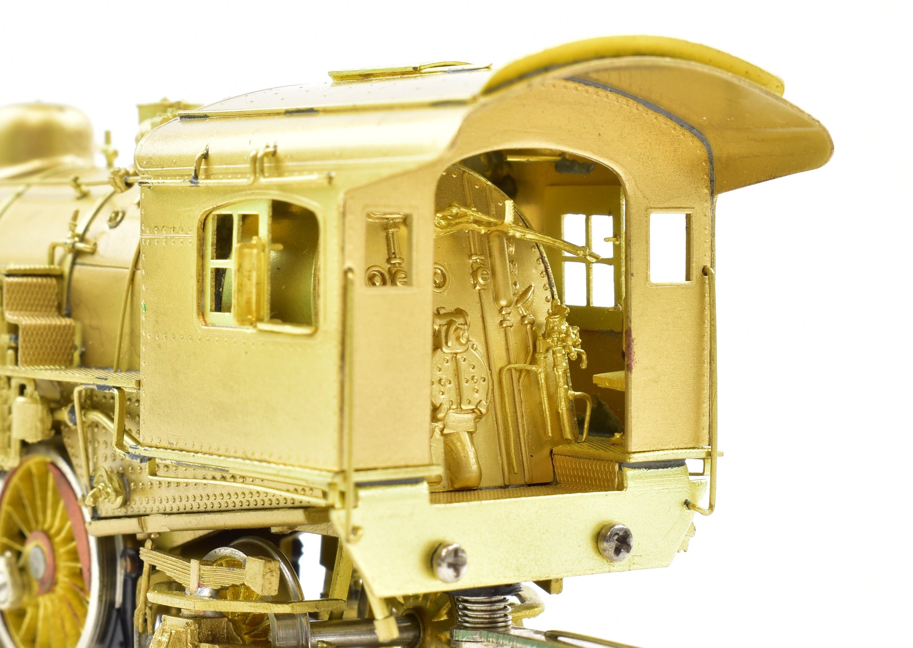 HO Scale Brass Model Train - Overland Models Inc. Boston & Maine P2b 4 - 6 - 2 Steam Locomotive