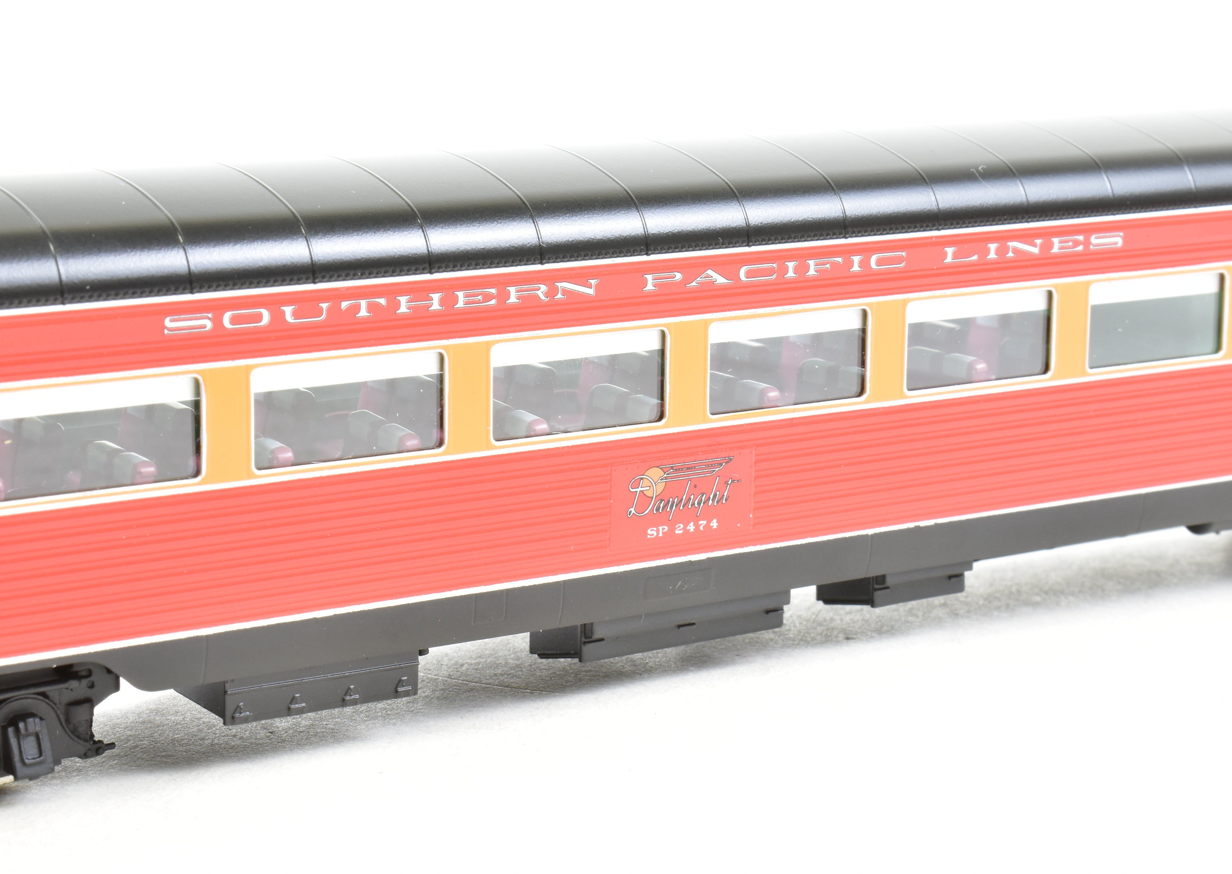 High - Quality HO Scale Brass Model Train CON CIL - Challenger Imports SP - Southern Pacific 1941 Morning Daylight 16 - Car Complete Full Train Set Along with 10 - Car Set and Two 3 - Car Add - On Sets FP