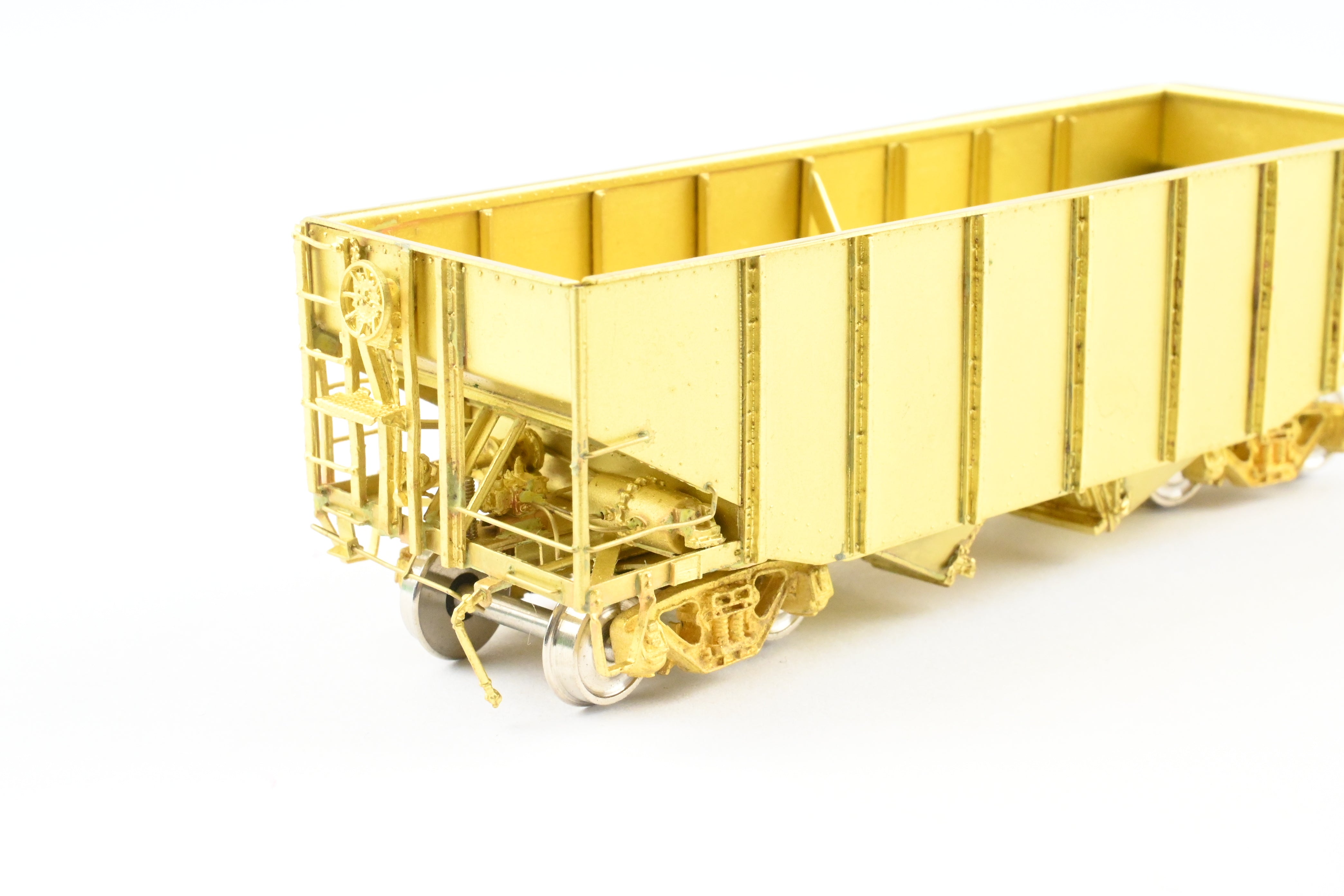 OMI - Overland Models, Inc. 55-Ton 2-Bay Western Maryland HO Brass Hopper Car