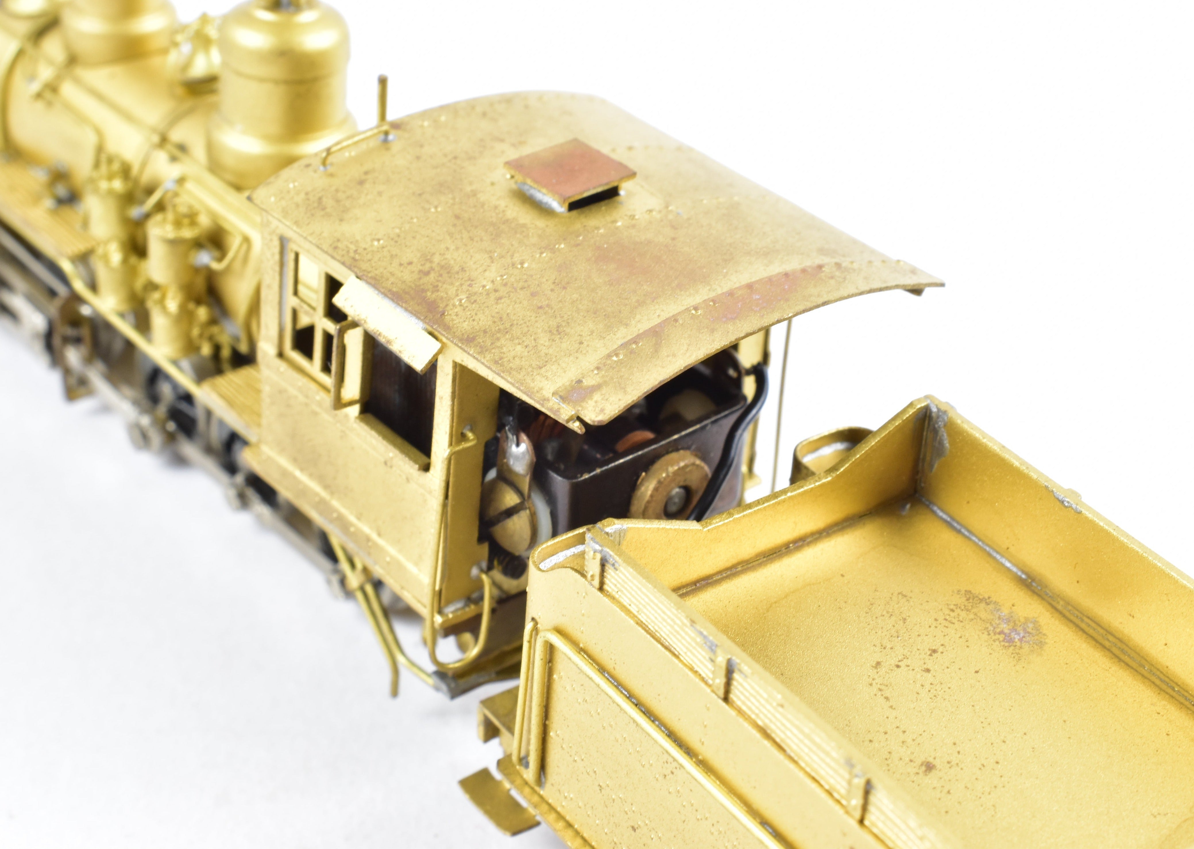 HOn3 Scale Brass Model of Balboa's Denver & Rio Grande Western C-19 2-8-0 Locomotive