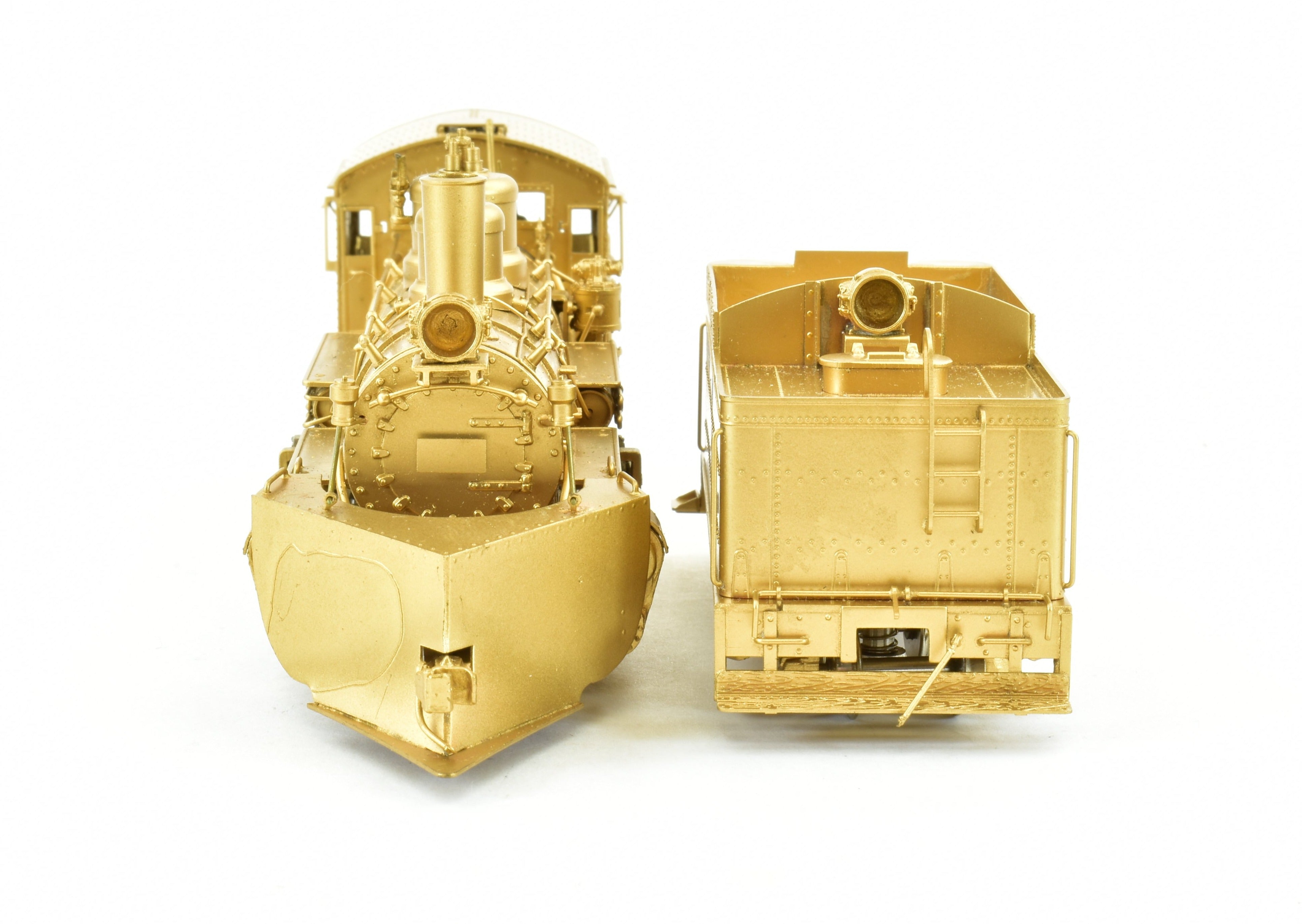 HOn3 Brass Westside Model Co. RGS Rio Grande Southern K - 27 #455 Post - Wreck Locomotive