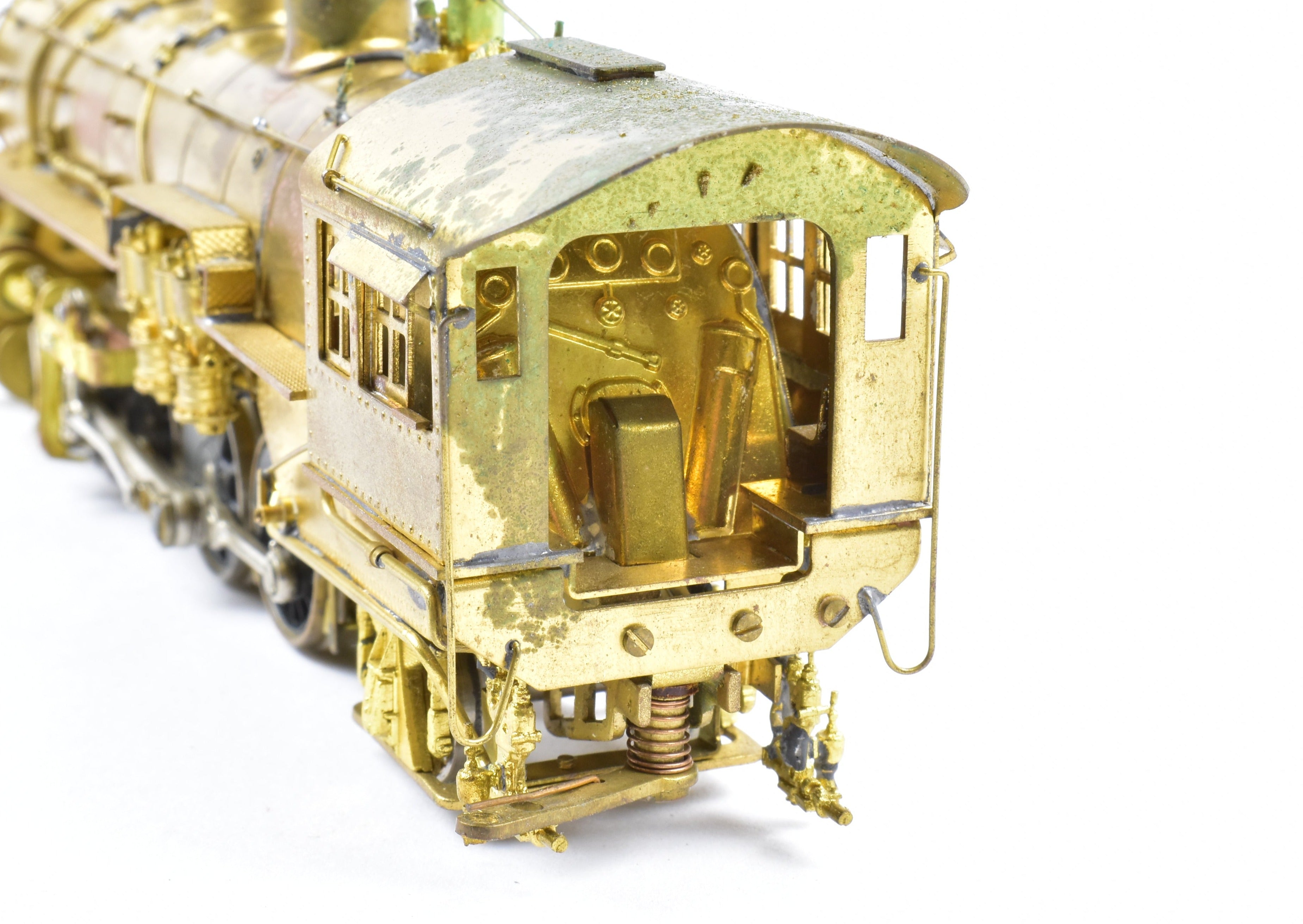 HO Scale Brass Balboa Union Pacific MK - 6 2 - 8 - 2 Mikado Steam Locomotive Snow Plow Pilot Model
