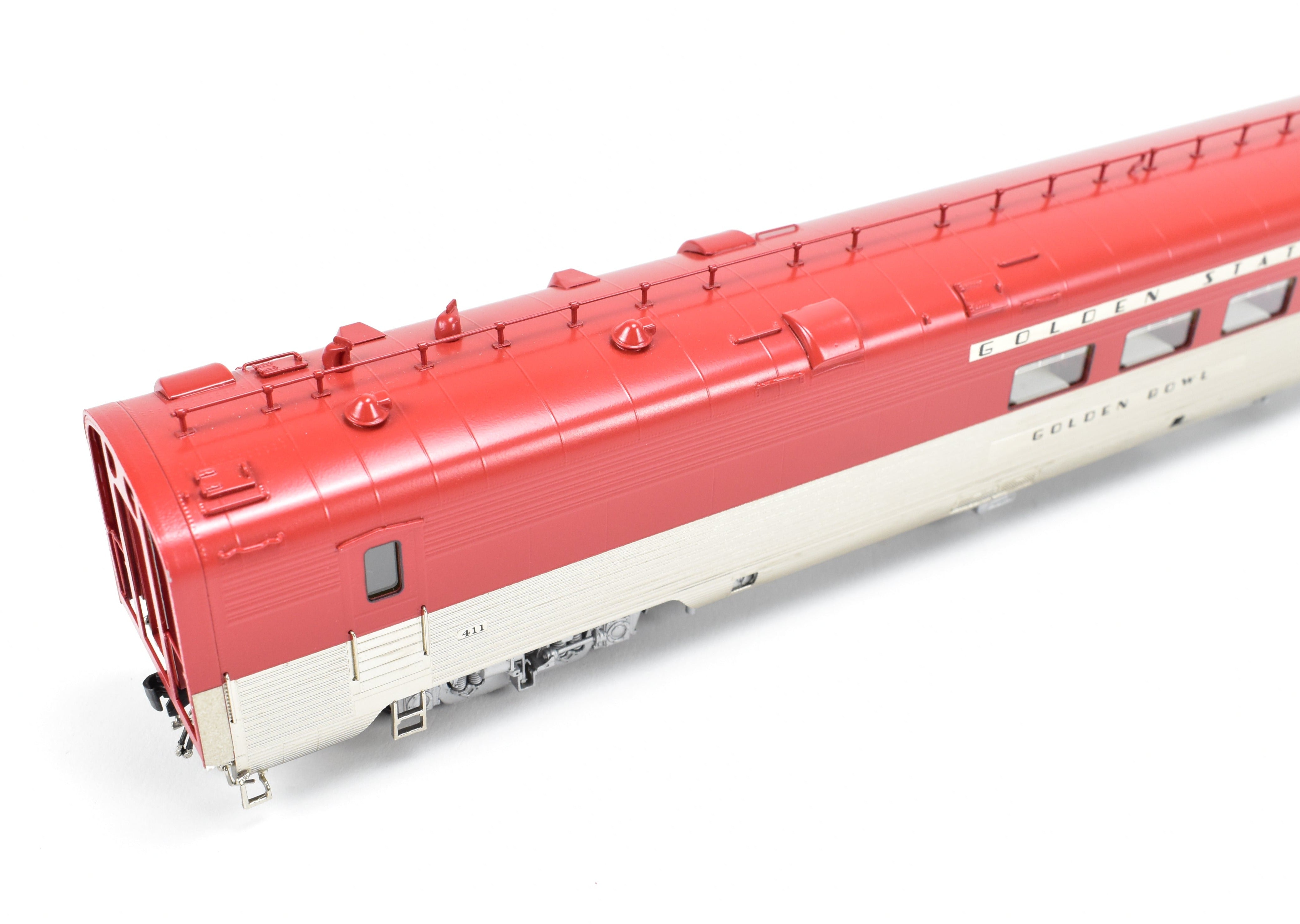 HO Scale Brass Challenger Imports CRI&P/SP 10-Car Passenger Train Set Factory Painted - Incomplete, Rock Island and Southern Pacific Golden State Edition