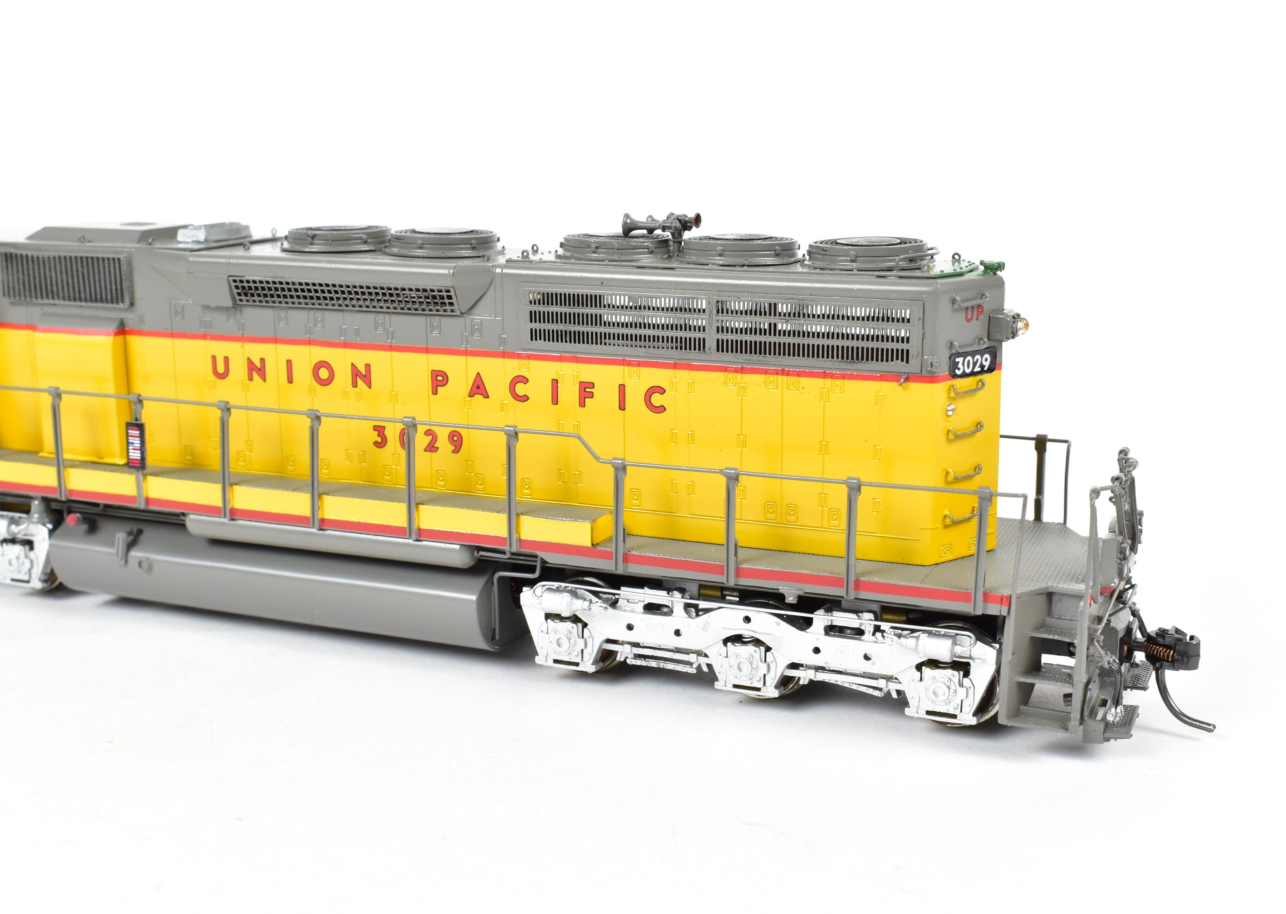 HO Scale Brass Model Train - Overland Models Inc. Union Pacific EMD SD40 Low Nose Locomotive, Custom Painted as UP No. 3029