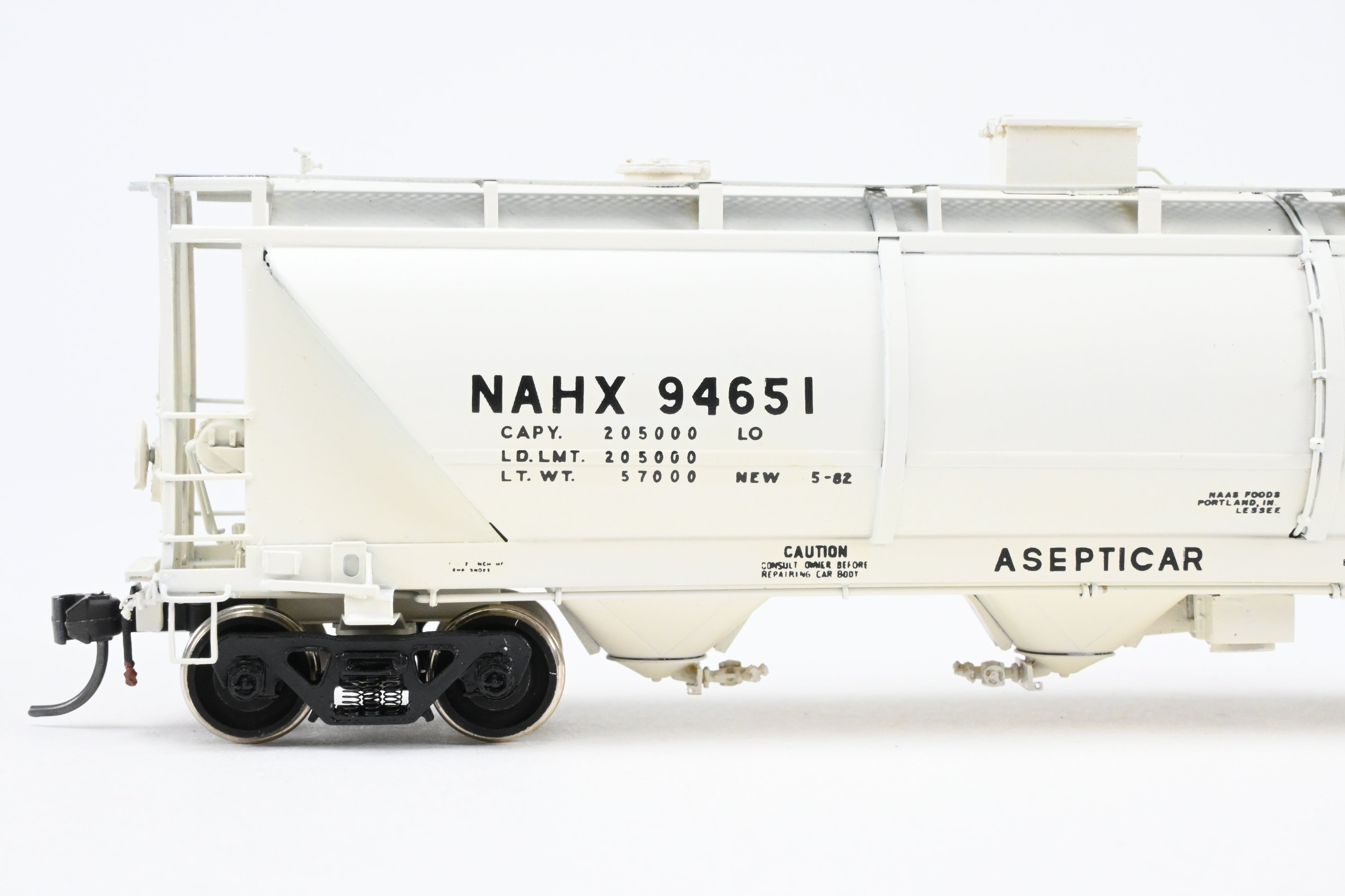 HO Brass OMI North American Hopper CP No. 94651, Custom Painted