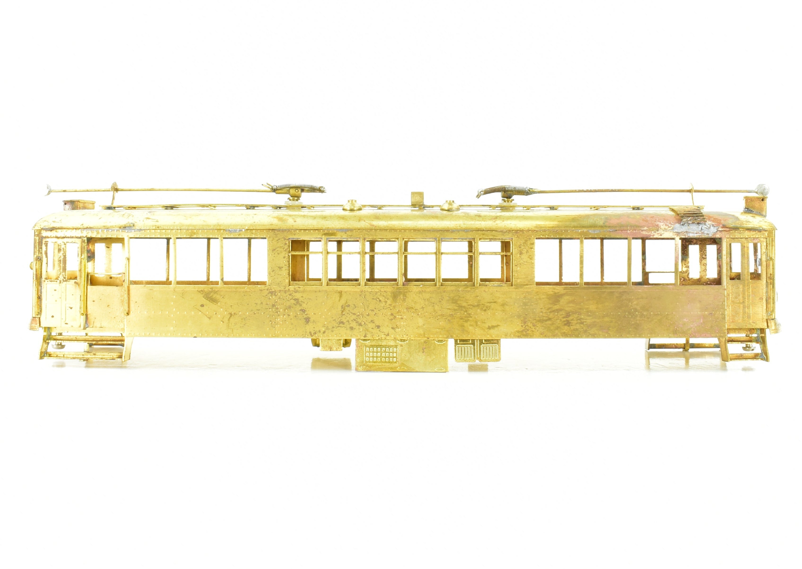 HO Scale Brass S. Soho & Co. LARY - Authentic Los Angeles Railway Type H - 1 Streetcar Model Kit