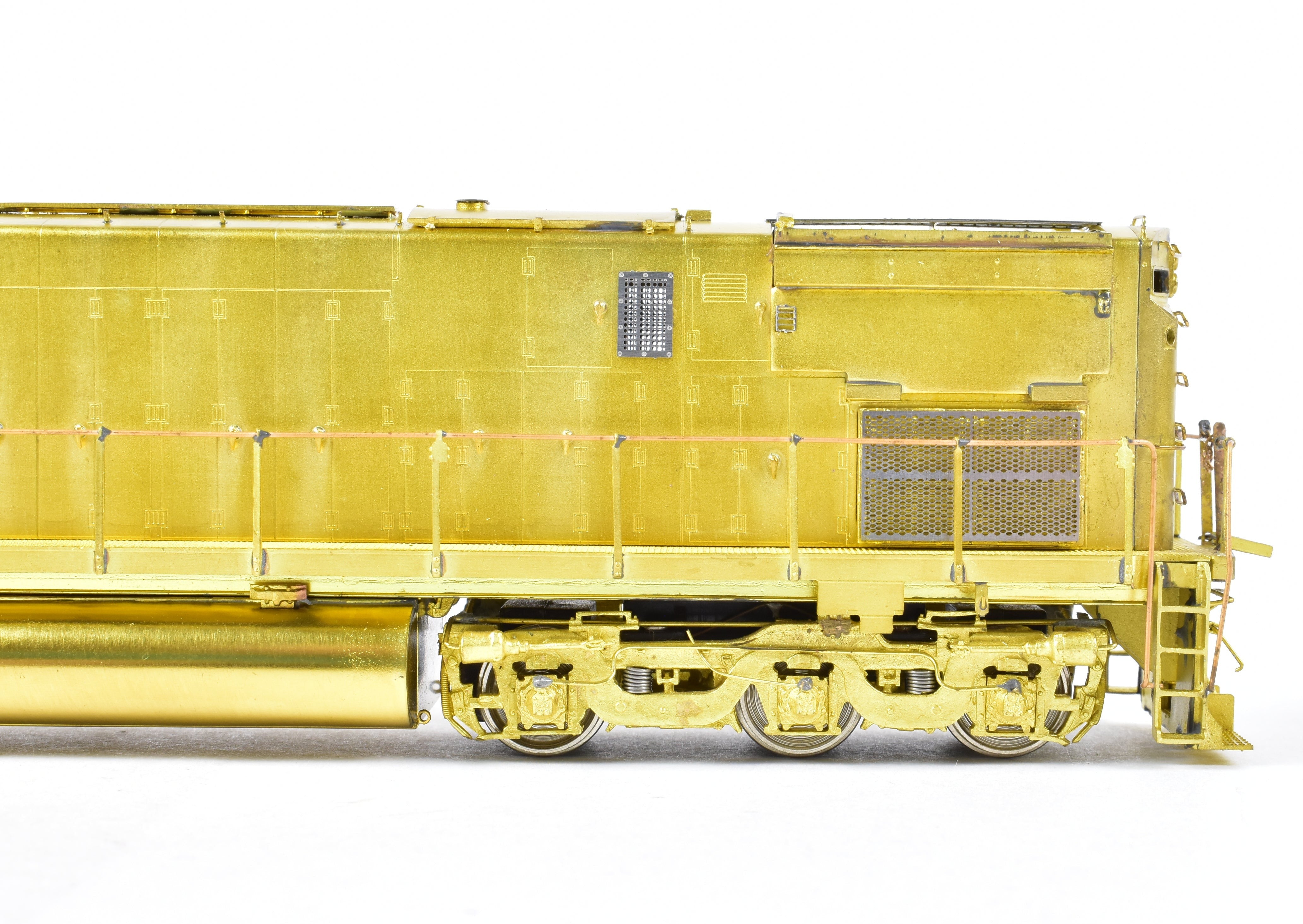 HO Scale Brass Alco C628 Demonstrator Model by Overland Models, Inc for Various Railroads, Later Used by Southern Pacific