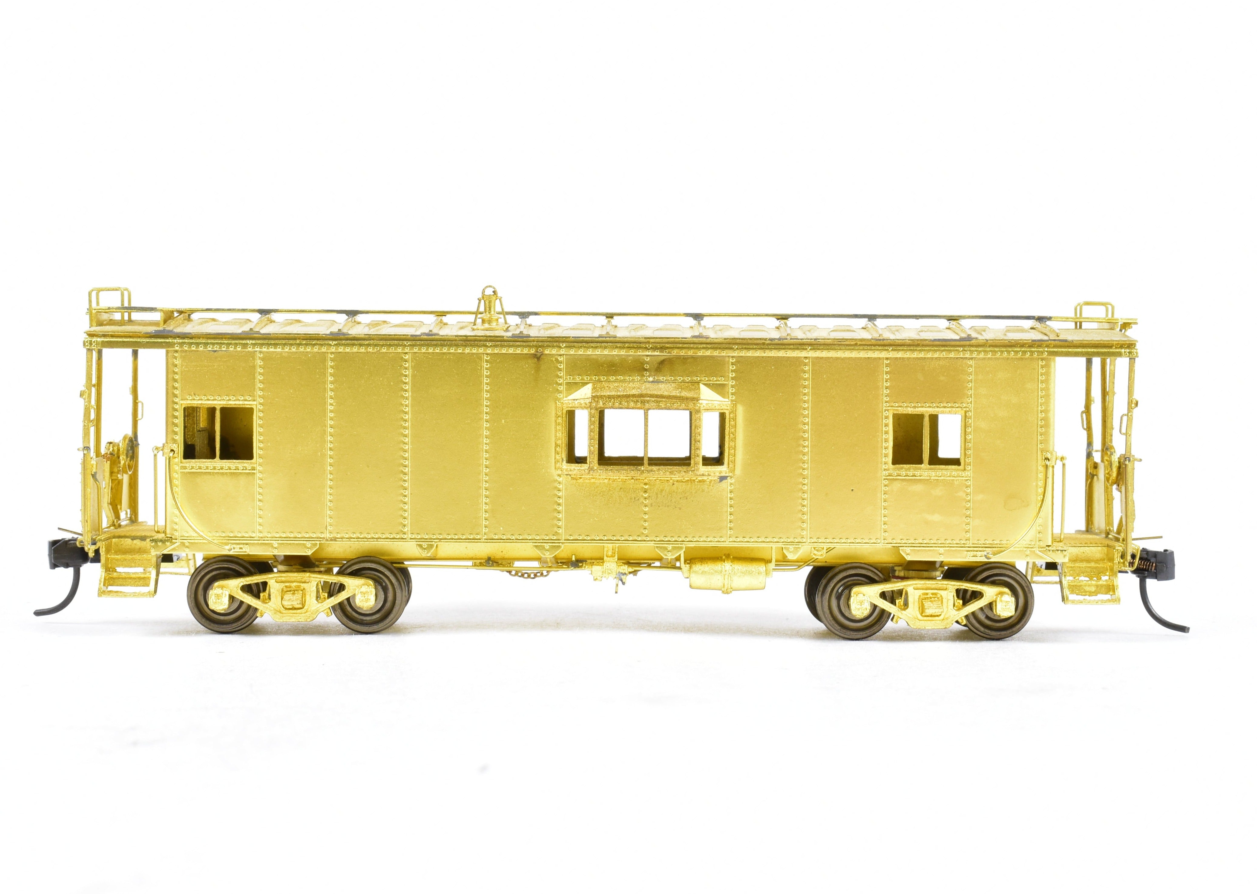 HO Scale Brass Illinois Terminal Bay Window Caboose Model by Overland Models, Inc. (Numbers #980 - #989)