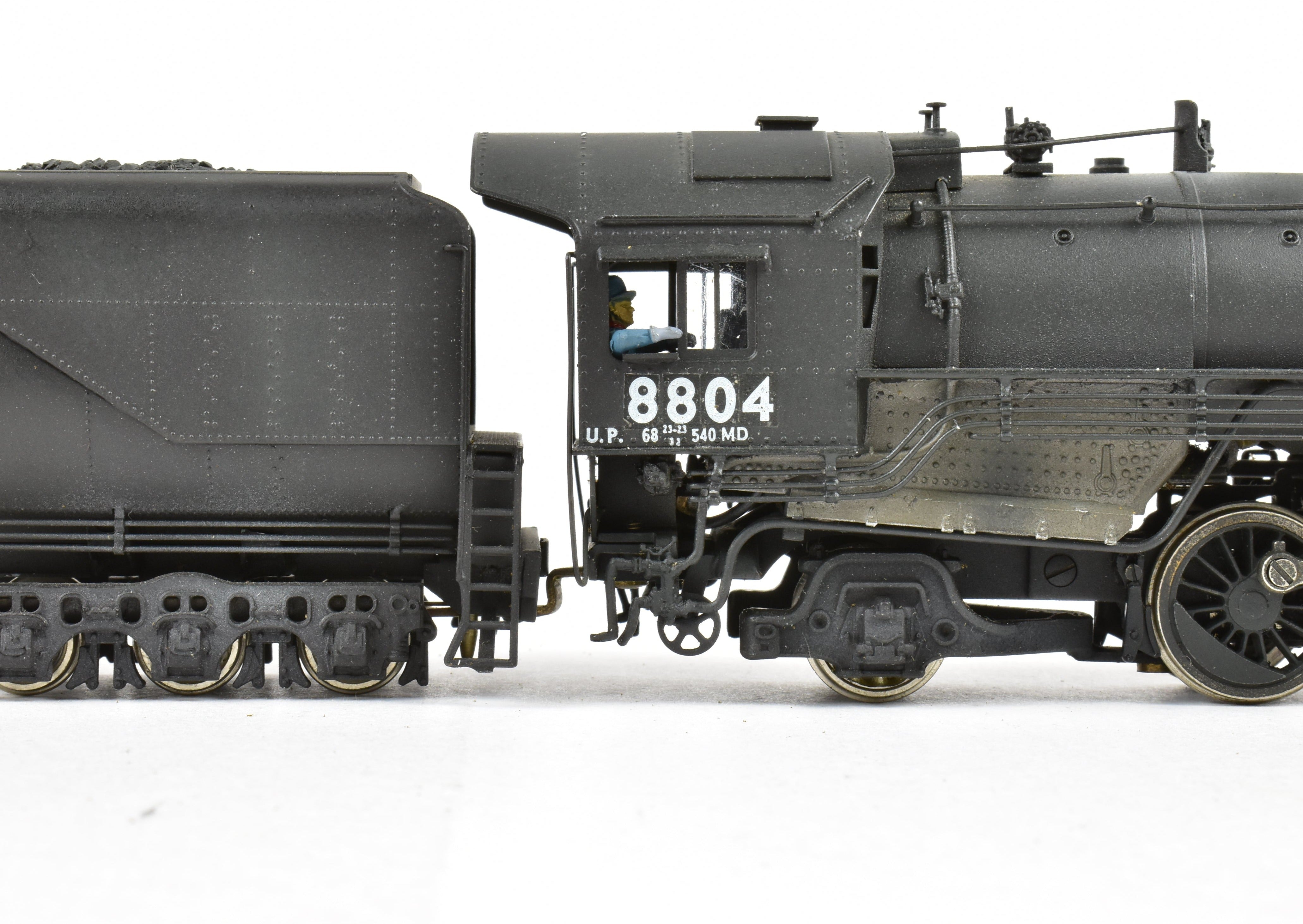 HO Scale Brass Train Model by Westside Model Co., Union Pacific 8800 Class 4 - 10 - 2 Locomotive, Custom Painted No. 8804
