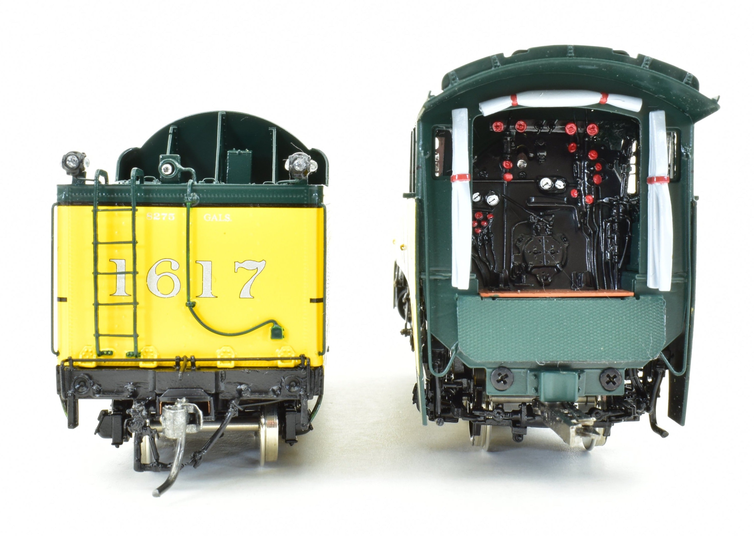 HO Scale Precision Brass C&NW Chicago & North Western 4-6-2 Streamlined #1617 Yellow Jacket FP