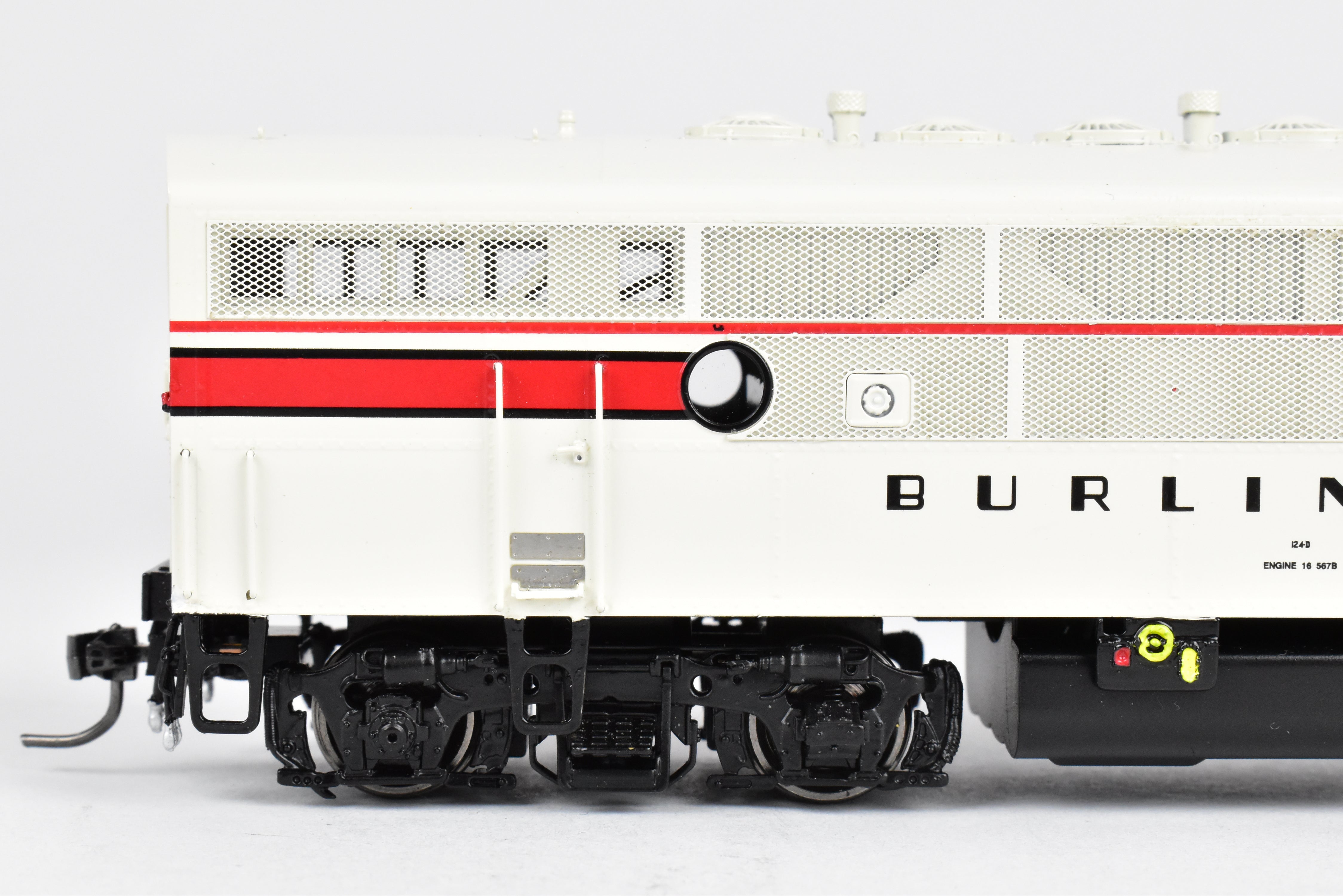 HO Scale Brass DVP Division Point EMD F3 A/A Set Factory Painted 122 - A/124 - D
