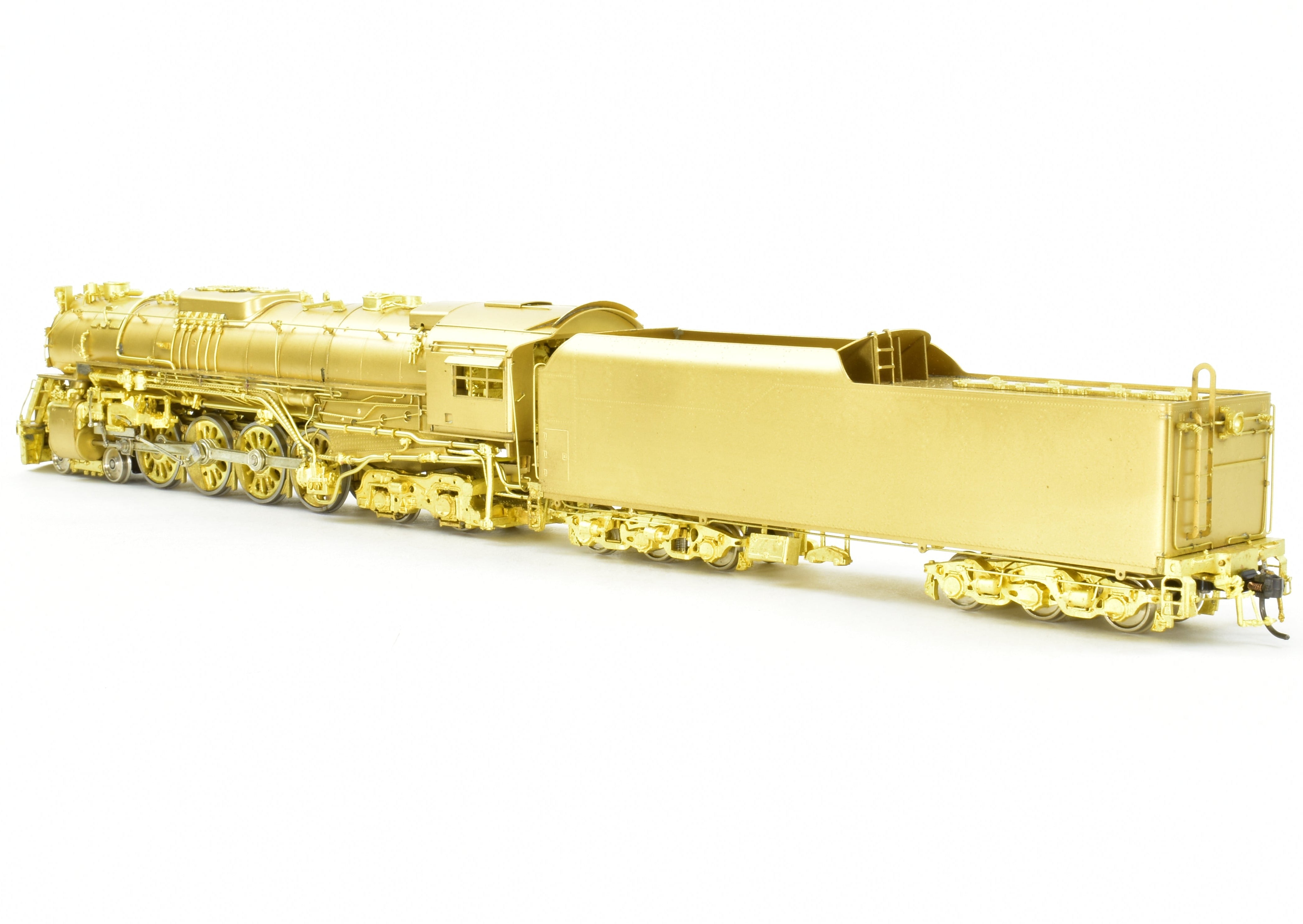 HO Scale Brass Key Imports Chesapeake & Ohio J - 3a 610 Class 4 - 8 - 4 Steam Locomotive Model in Greenbrier Color