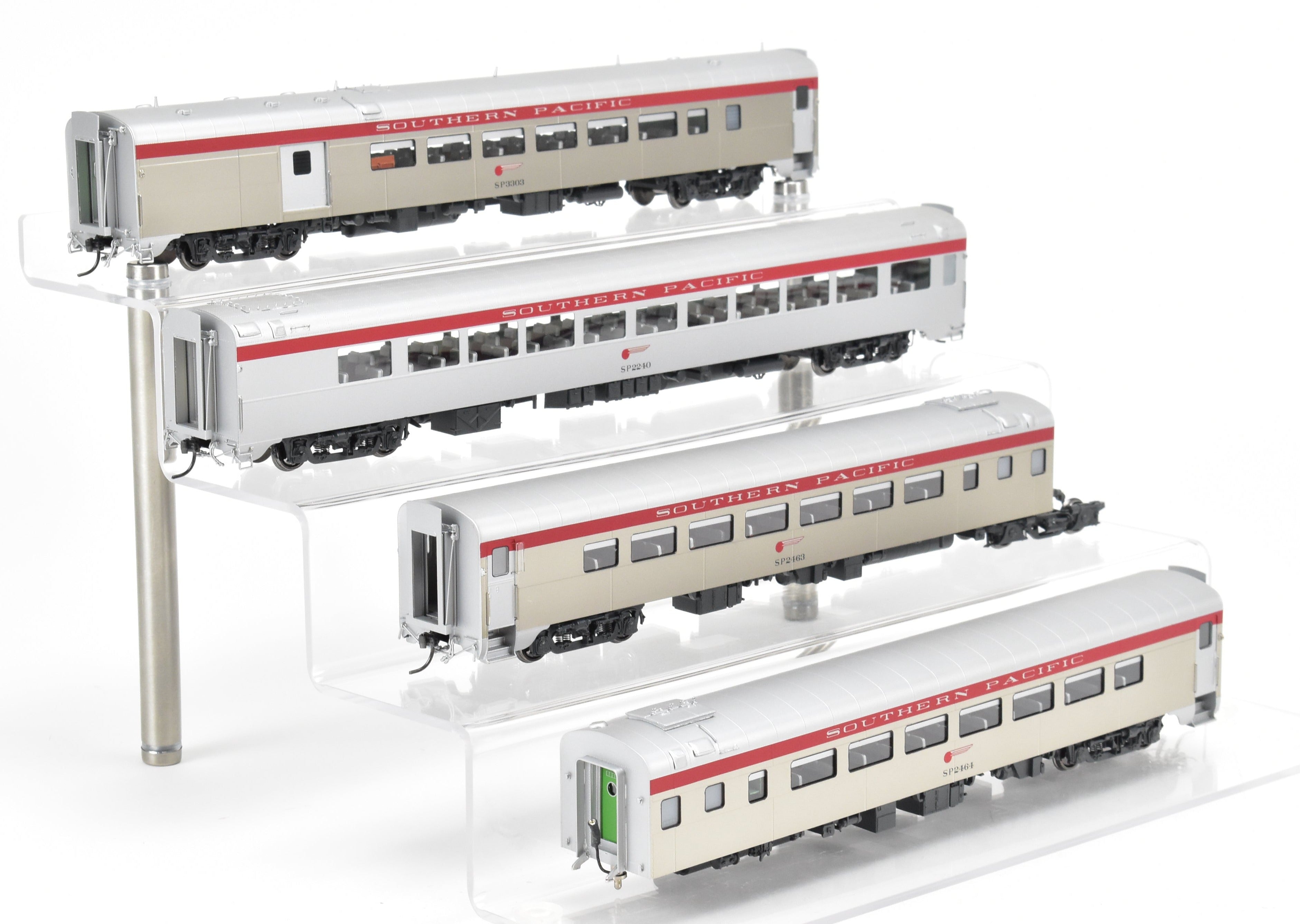 1960s HO Scale Brass SP Coast Daylight 10-Car Set by UTI
