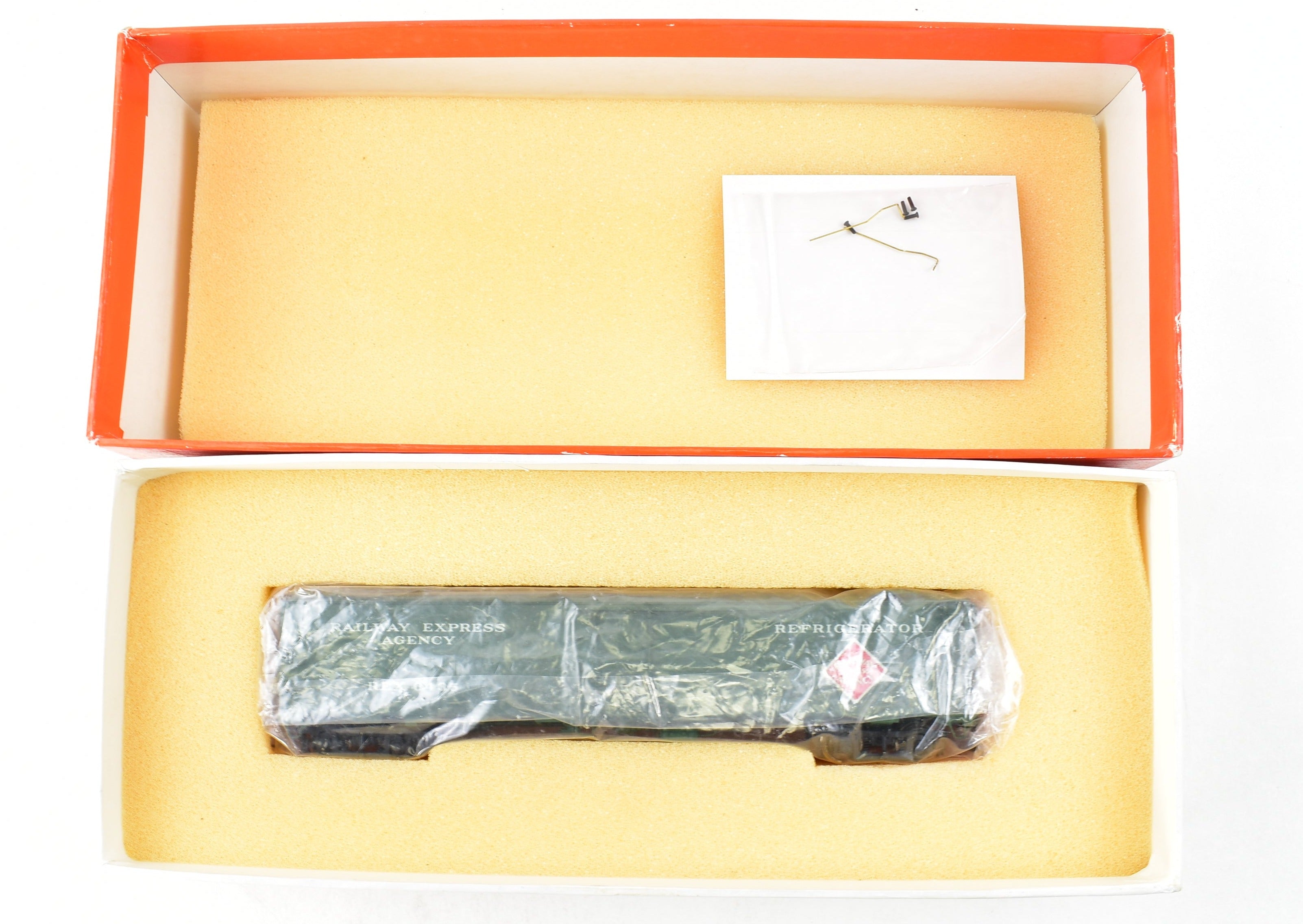 HO Brass Precision Scale Co. Railway Express Agency Ice Refrigerator Car CP Model
