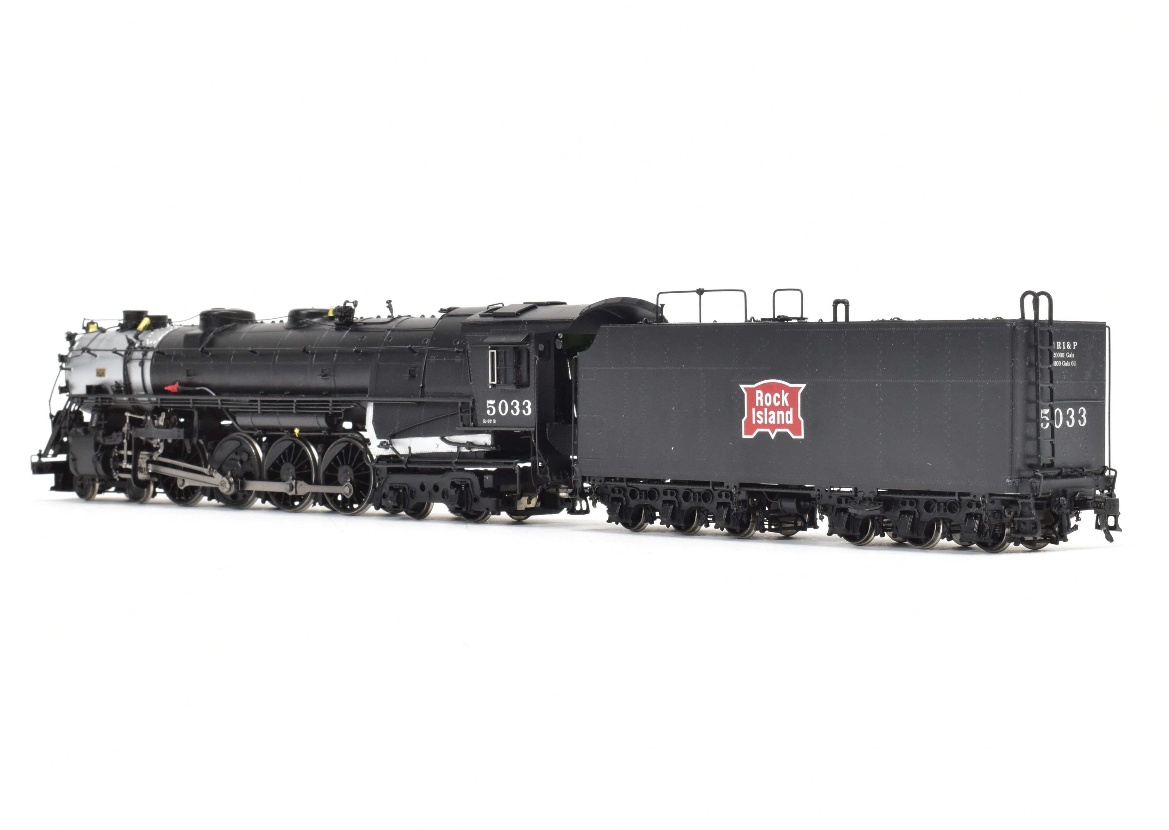 HO Scale Brass DVP Rock Island R-67 4-8-4 FP #5033 Oil Tender Model