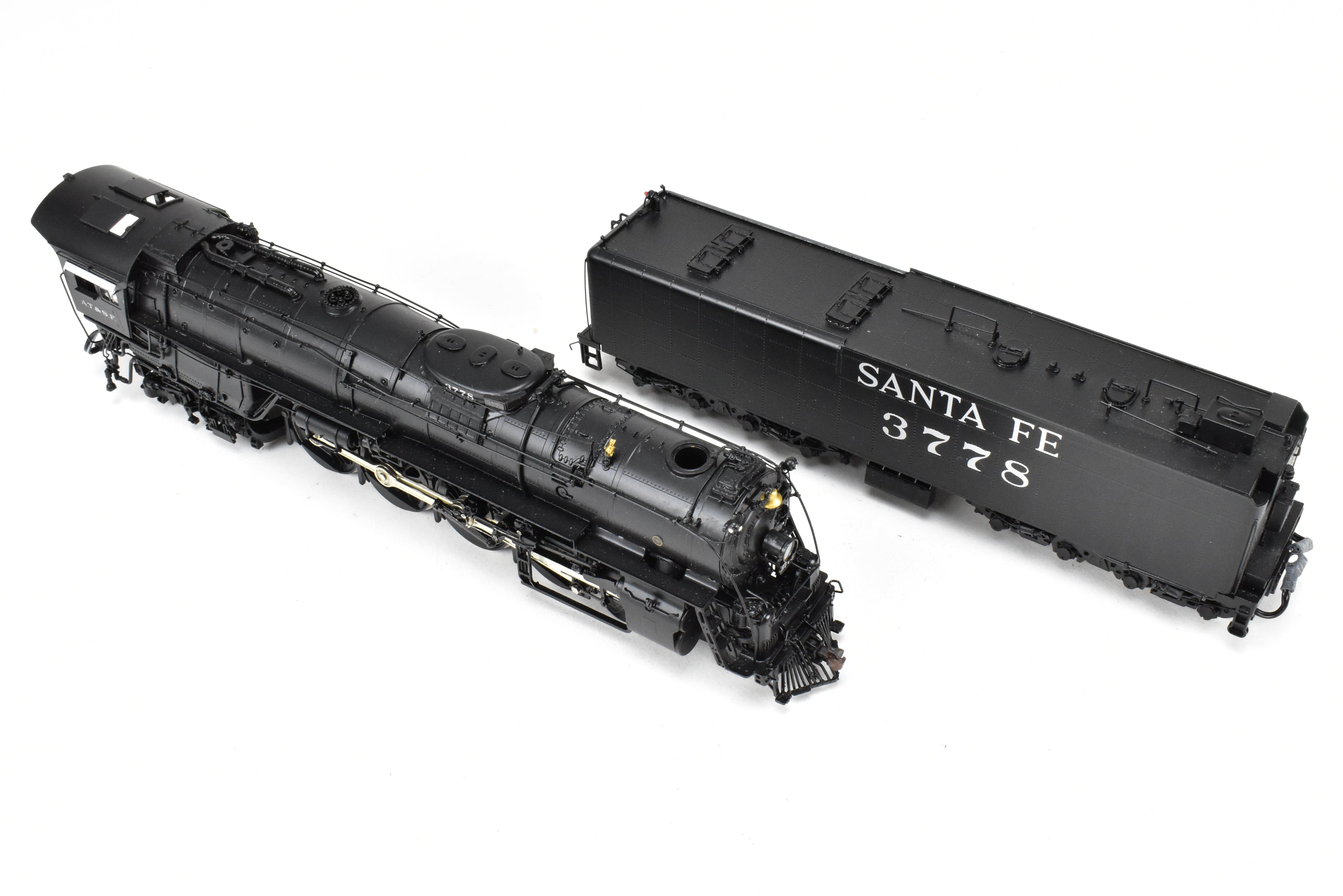 HO Brass ATSF - Santa Fe 3776 Class Rebuilt #3778 4-8-4 Super Crown FP with Tsunami2 DCC/Sound