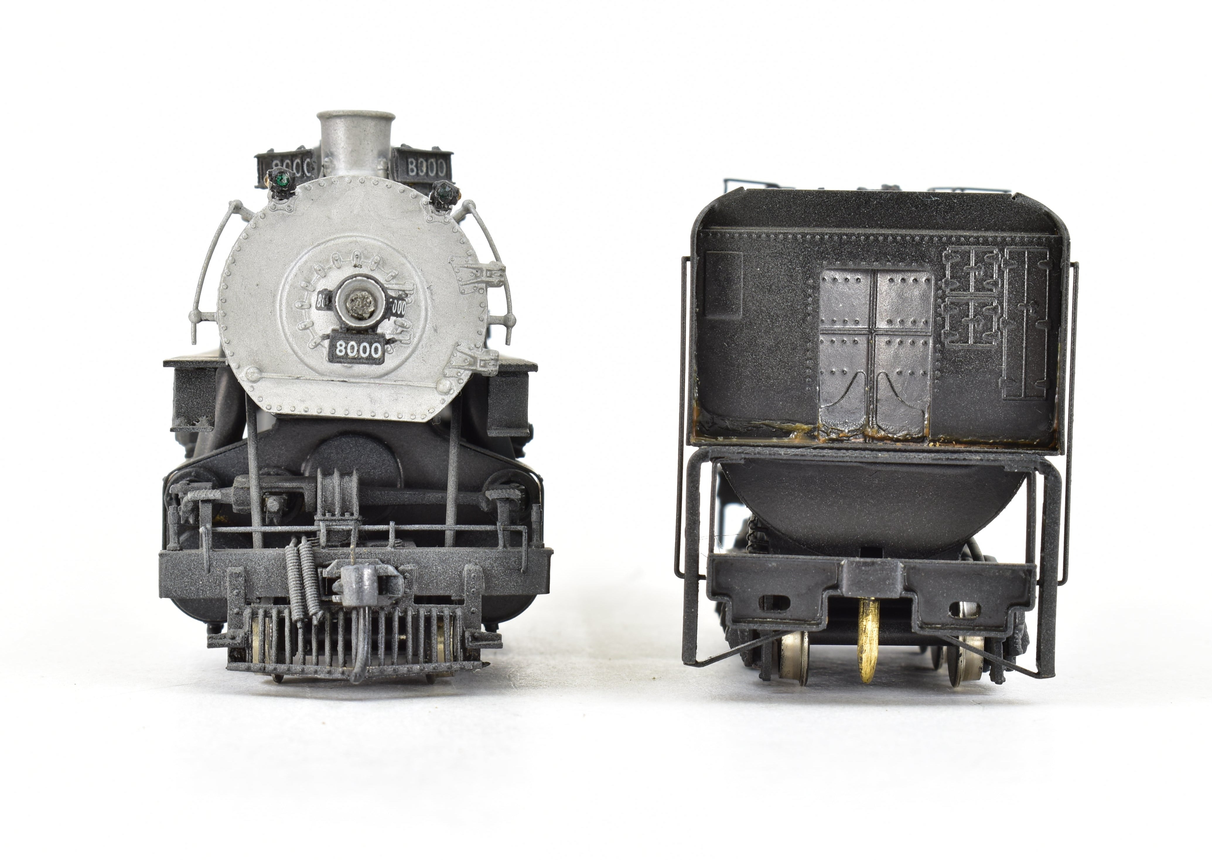 HO Scale Brass Model Train - Westside Model Co. Union Pacific 8000 Class 4 - 10 - 2 Custom Painted Locomotive No. 8000