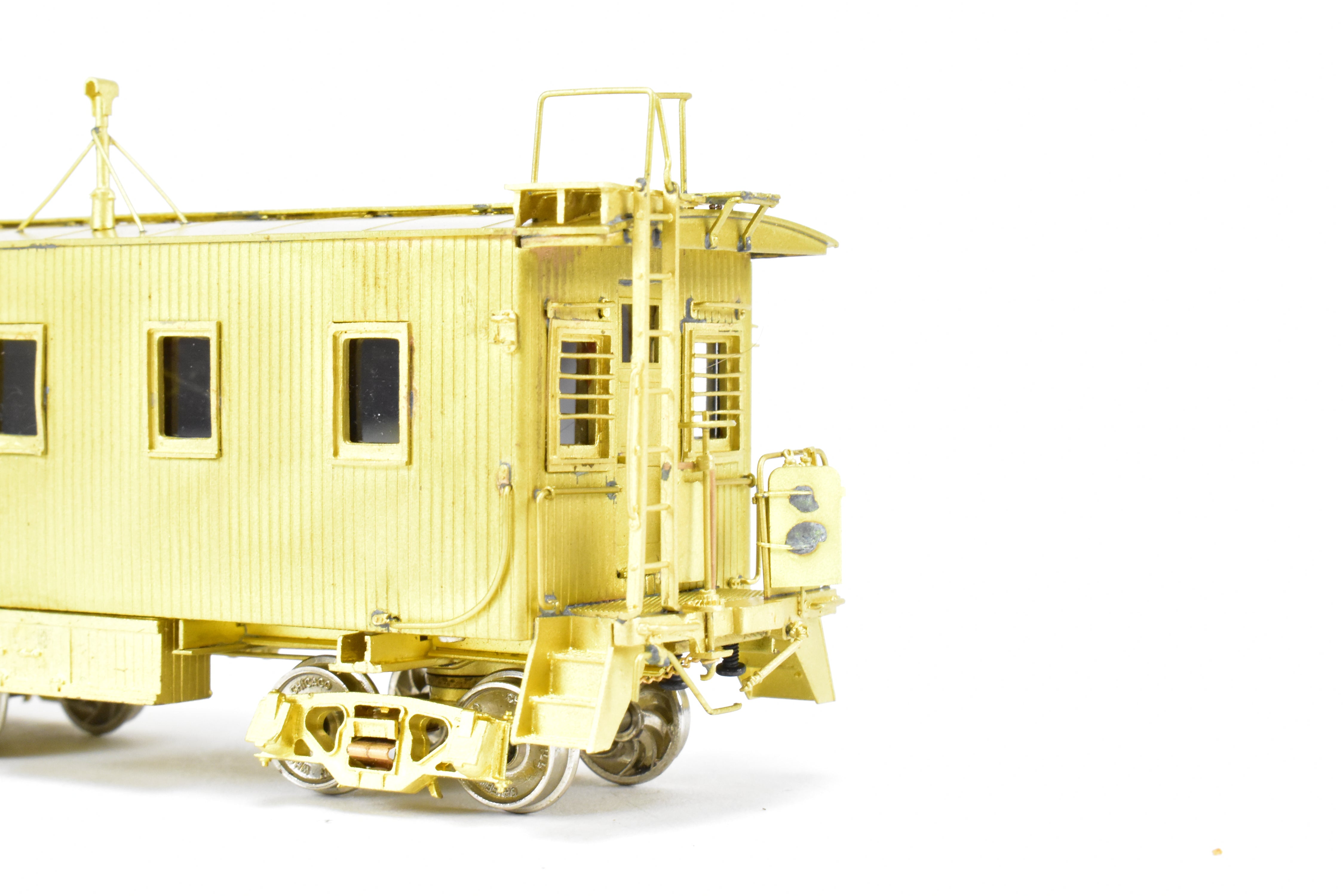 HO Brass Great Northern Wood Caboose X716/X719 Collector's Transfer Edition by Beaver Creek