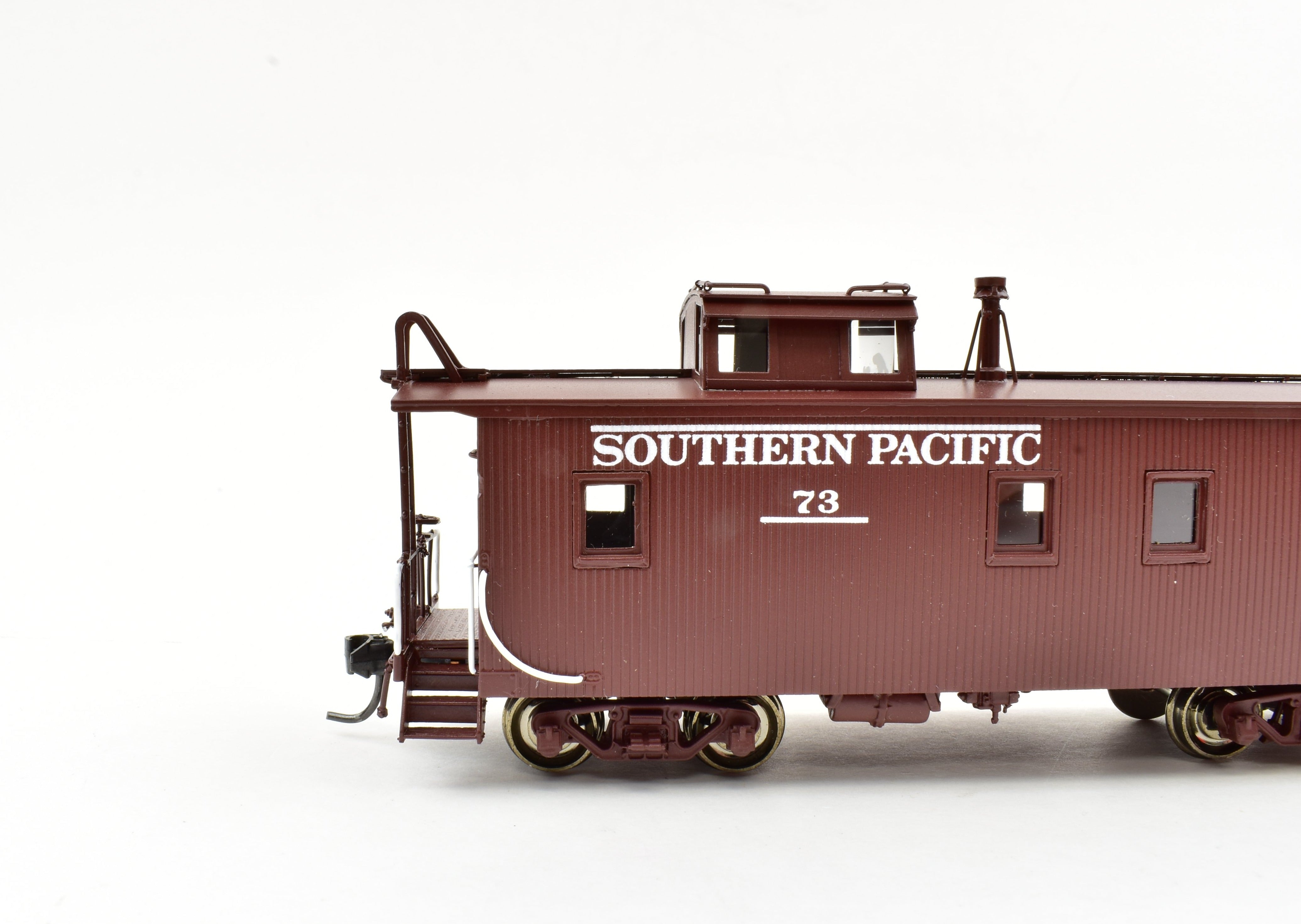 HO Brass Precision Scale Co. Southern Pacific C-30-2 Wood Cupola Caboose with Spare Parts