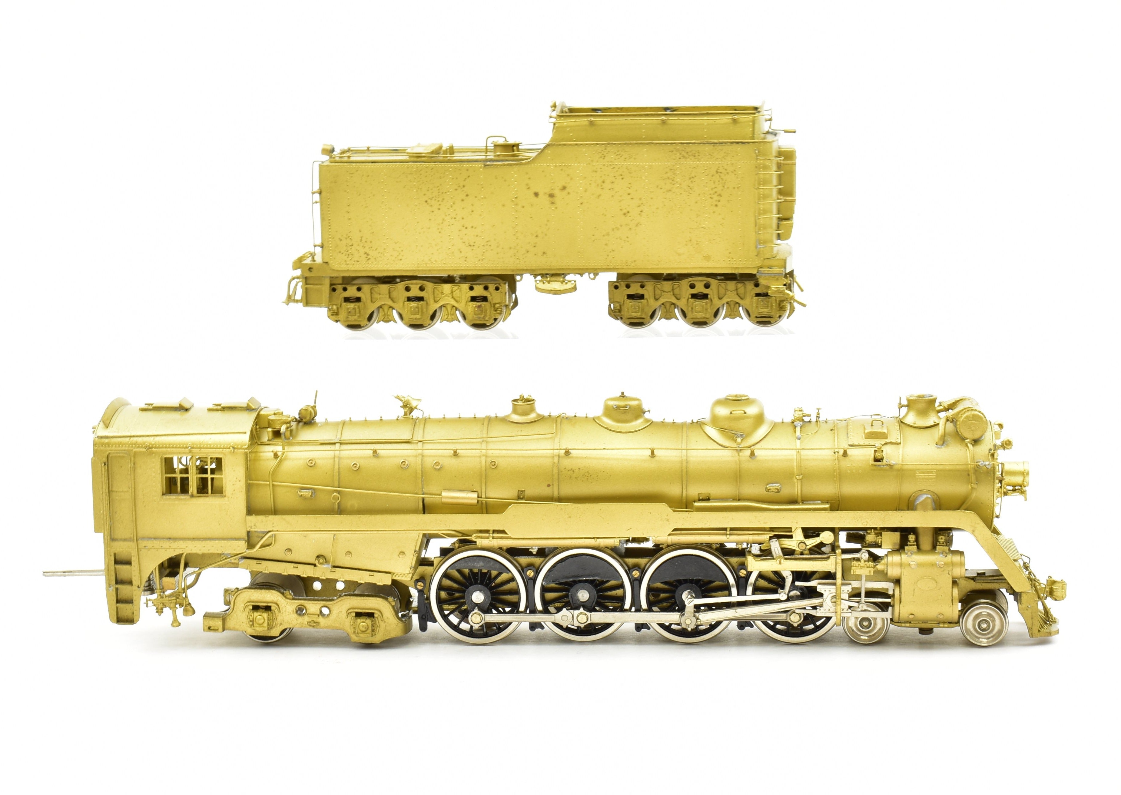 HO Scale Brass Model Train - Van Hobbies CPR Canadian Pacific Railway 3100 K - 1a 4 - 8 - 4 Steam Locomotive (As - Is Condition)