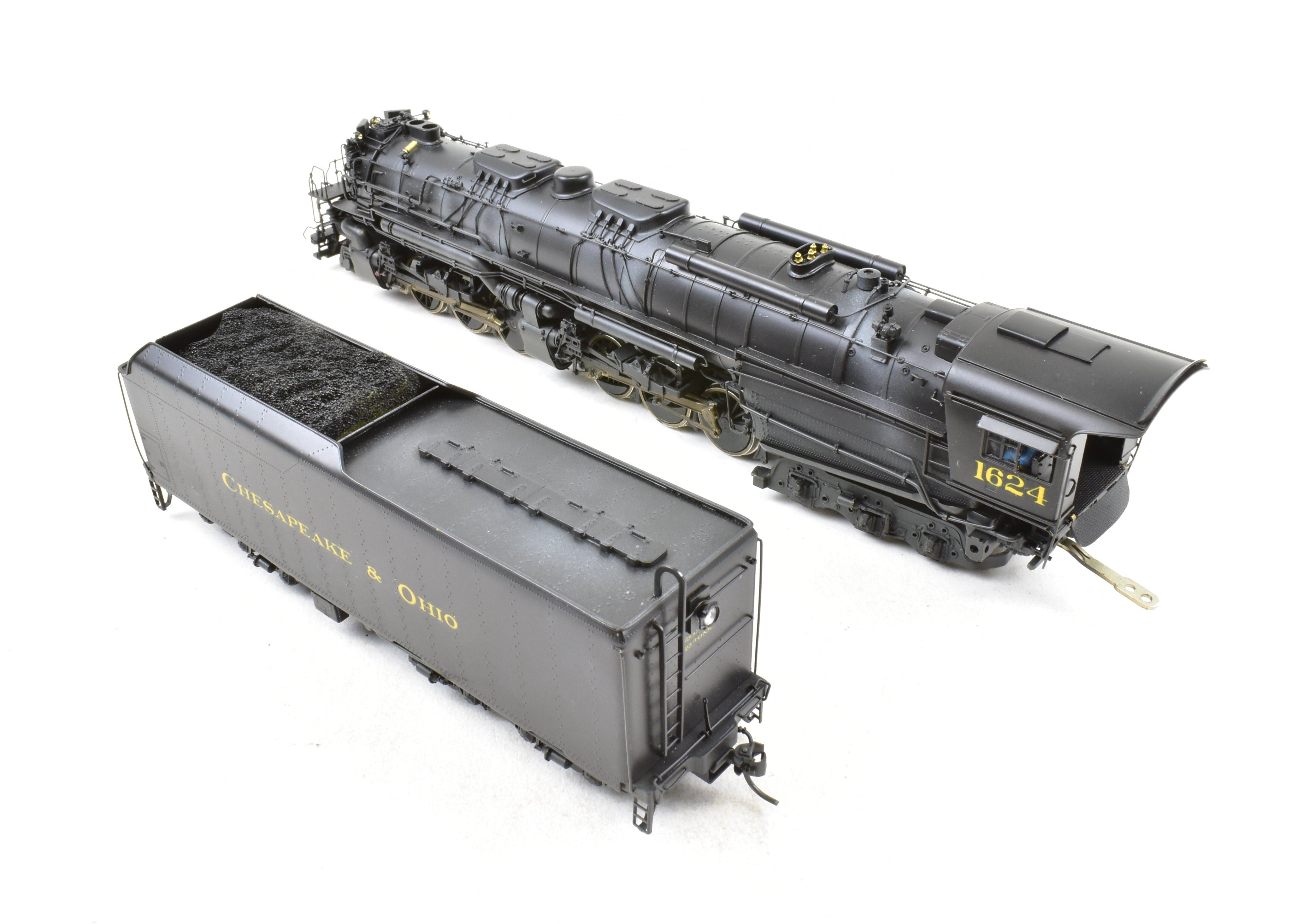 HO Scale Brass Key Imports C&O 2-6-6-6 Allegheny No. 1624 DCC & Sound