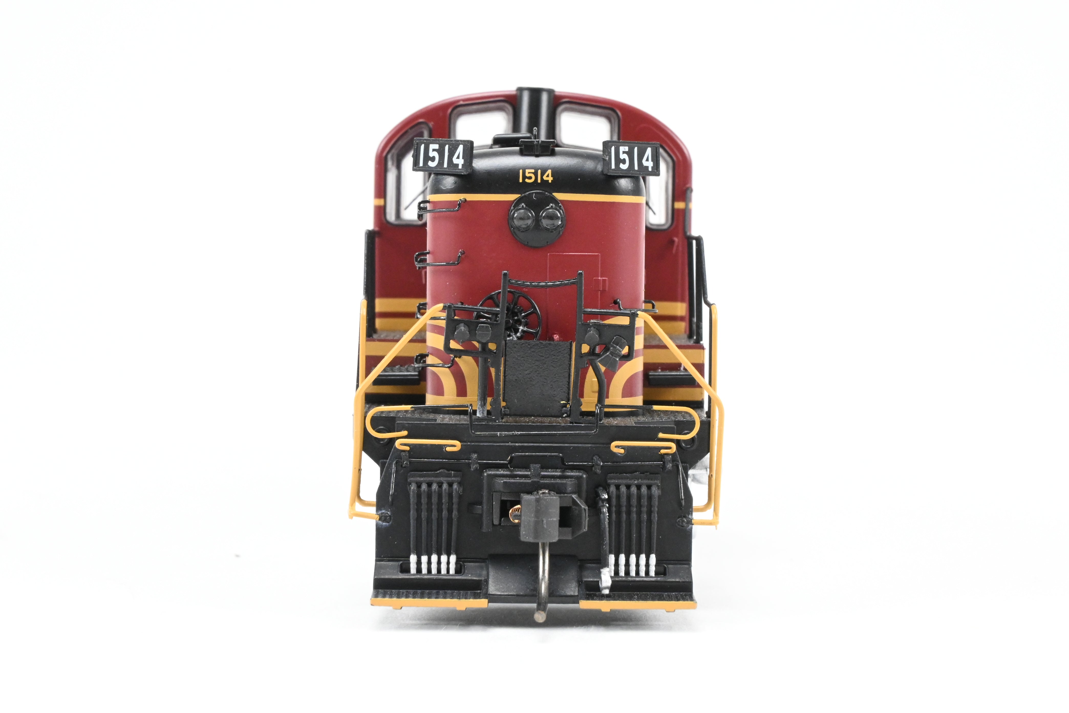 HO Scale Bowser Executive Line Boston & Maine Alco RS - 3 Phase III Model Train Engine with ESU DCC & Sound, Factory Painted as No. 1514