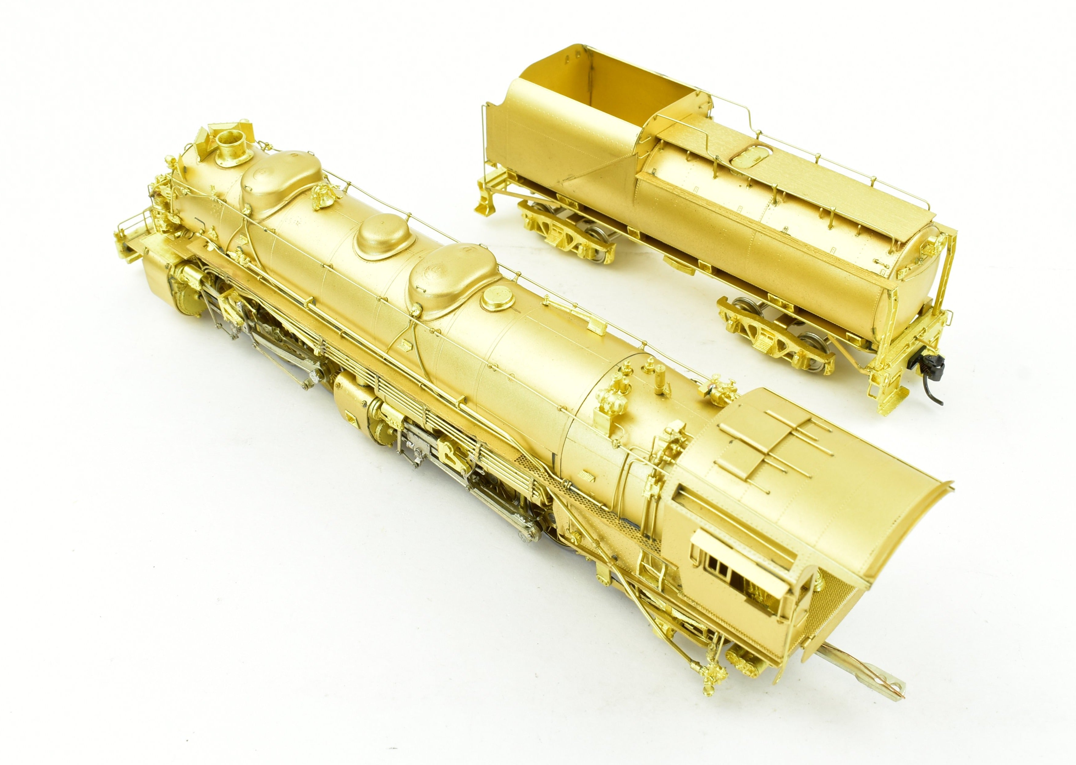 HO Scale Brass Key Imports Chesapeake & Ohio H-6 2-6-6-2 Mallet Steam Locomotive Model with 12VC Vanderbilt Tender