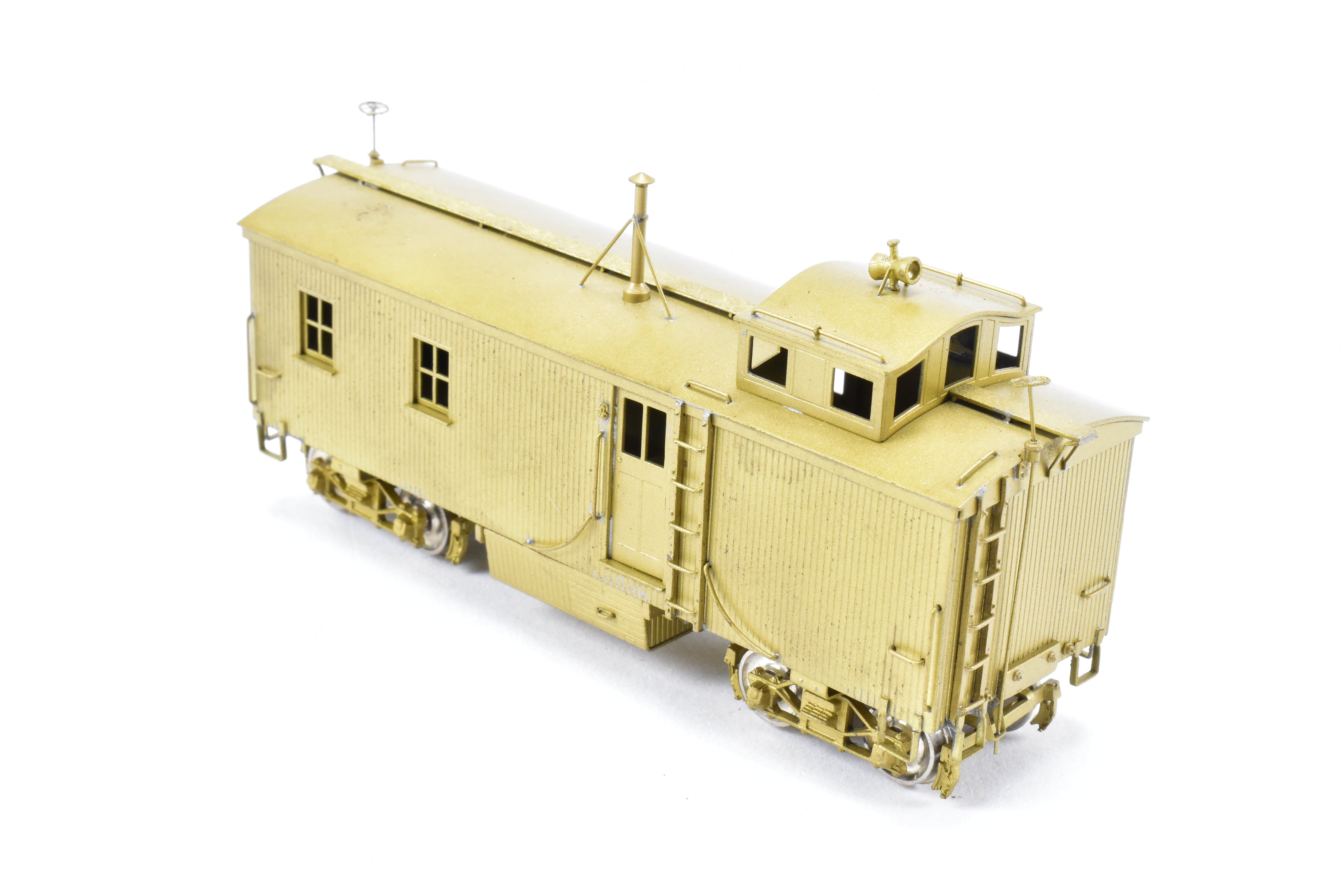 HO Scale Brass Colorado Midland Wood Side-Door Caboose #402 - 414 by Overland Models, Inc. (OMI)