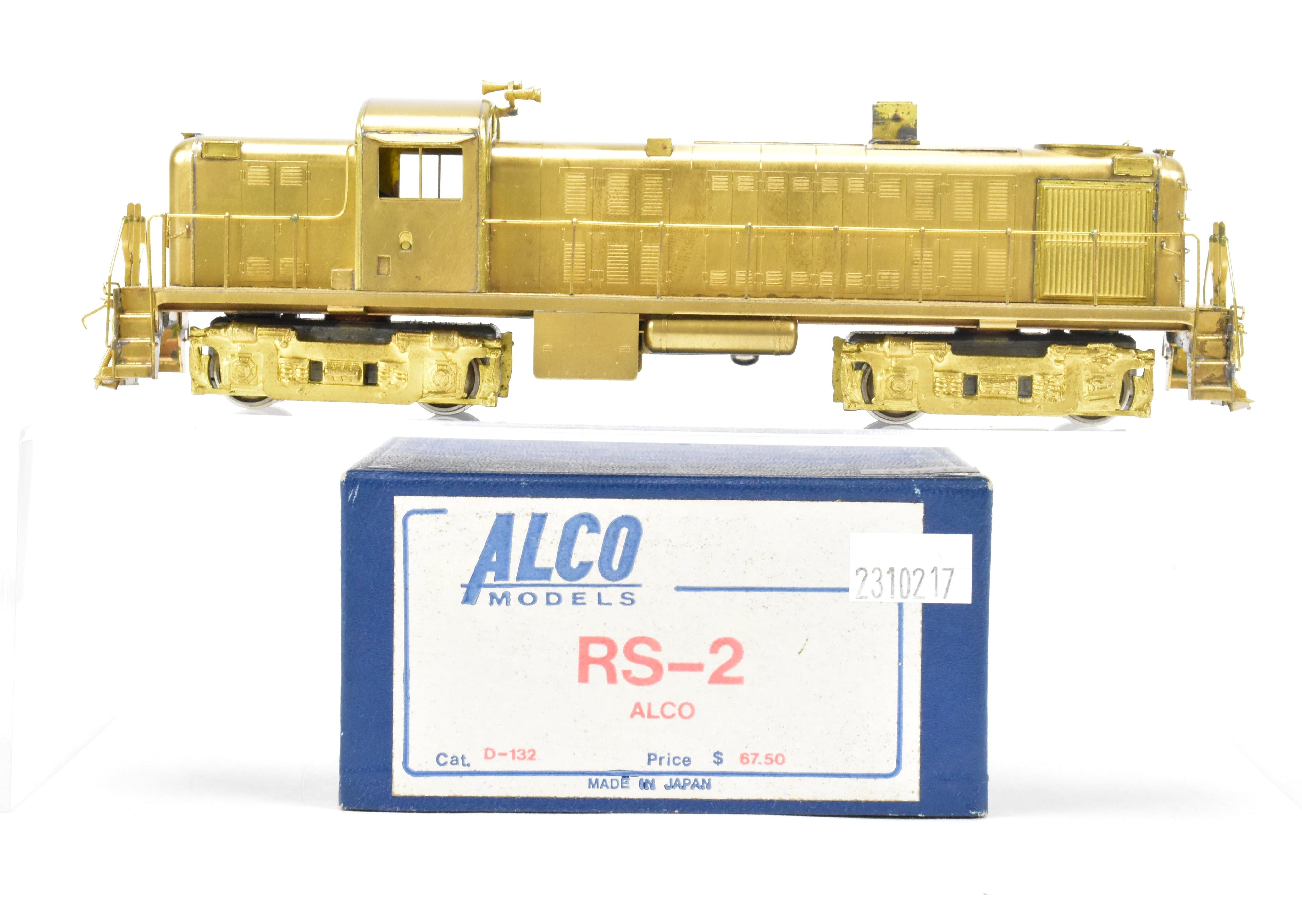 HO Scale Brass ALCO RS - 2 Road Switcher Models for Various Railroads