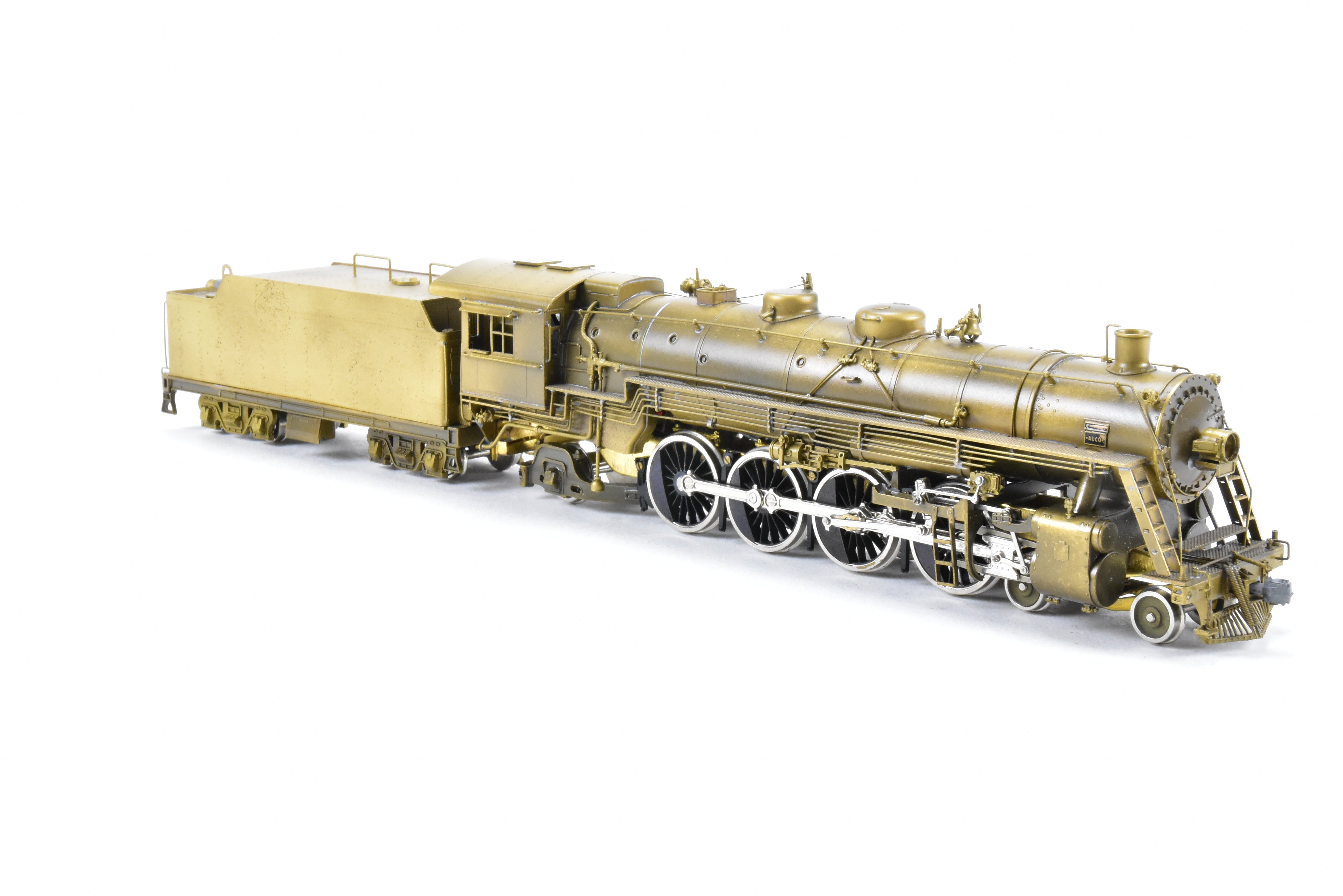 High - Quality HO Scale Brass Pacific Fast Mail (PFM) Model Train - United Western Pacific 4 - 8 - 2 MT - 44 Mountain Locomotive