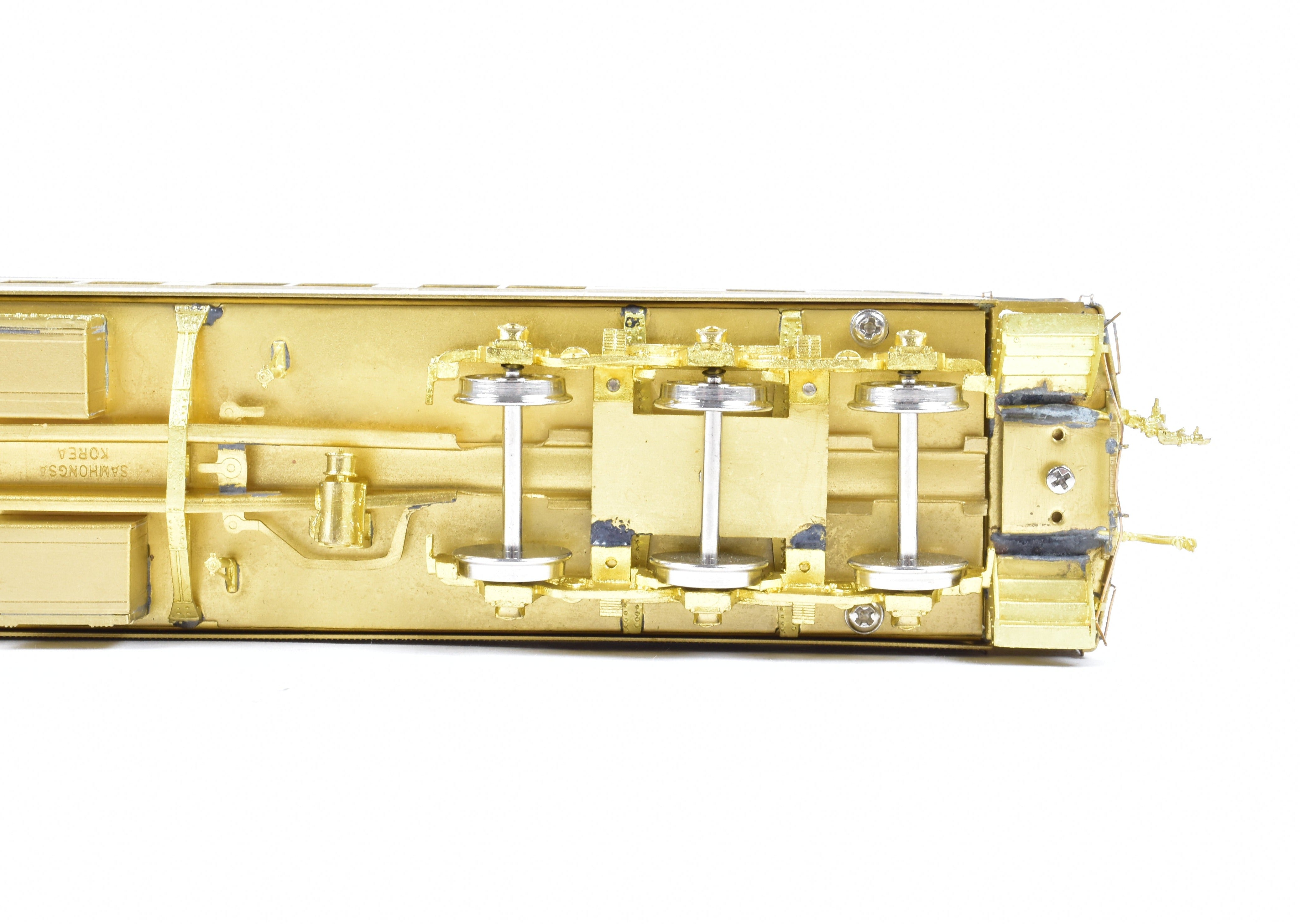 HO Scale Brass Model Railroad Baltimore and Ohio Pullman 28 Chair - 1 Drawing Room - Parlor Car from Great Brass Fleet