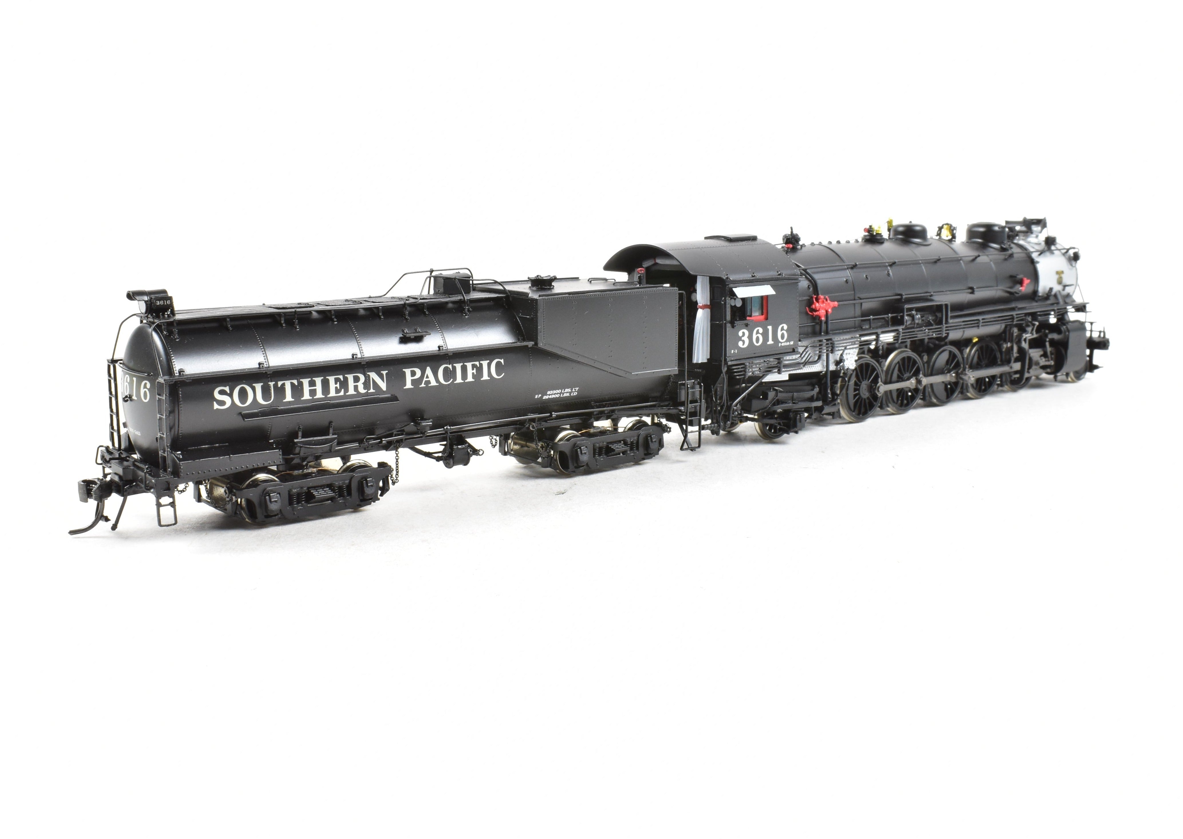HO Scale Brass GPM - Southern Pacific F-1 Class 2-10-2 FP #3616 Model