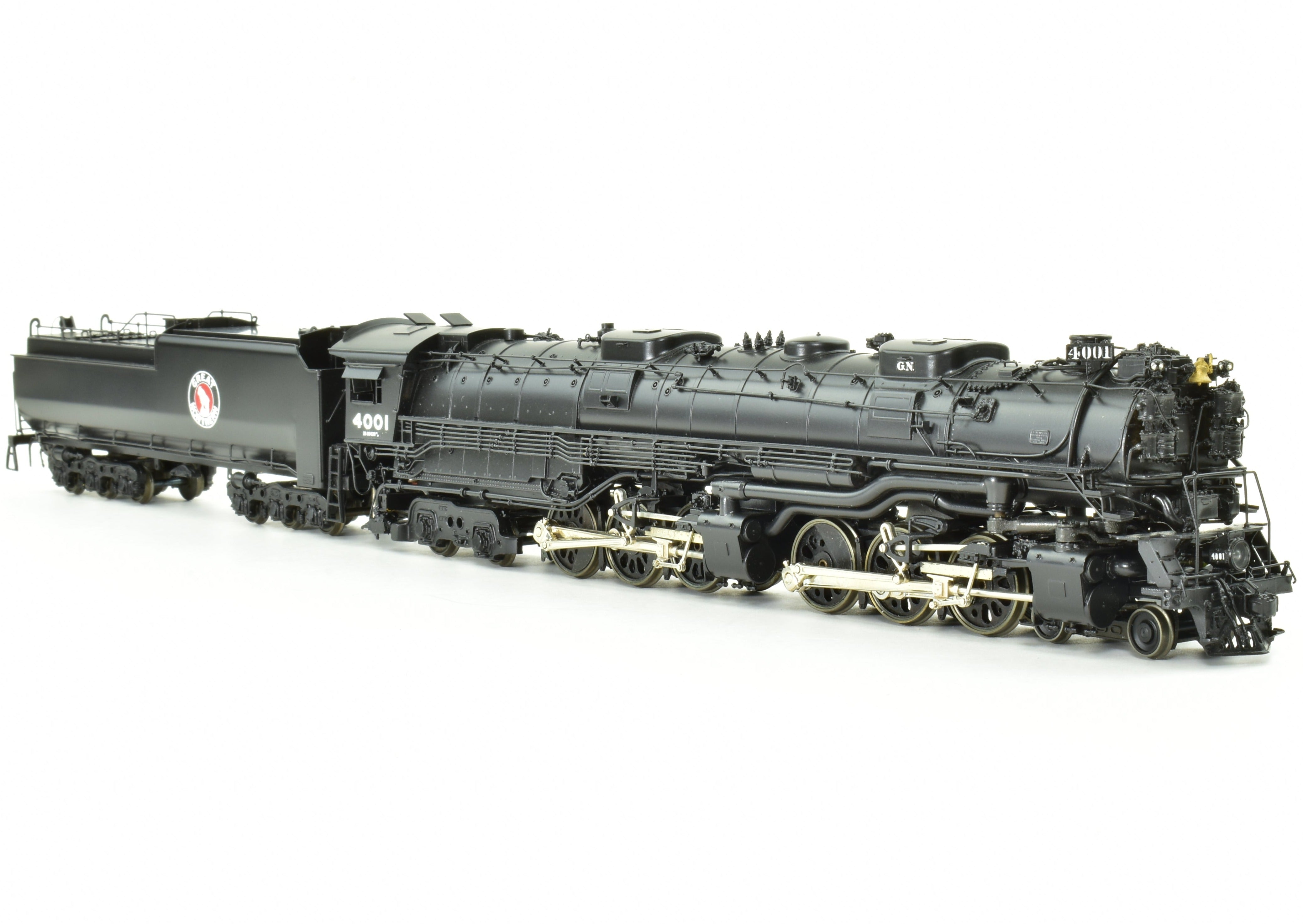 HO Scale Brass Model Train - PFM Tenshodo Great Northern Class Z - 6 4 - 6 - 6 - 4 Steam Locomotive with PFM Sound from 1995 Run