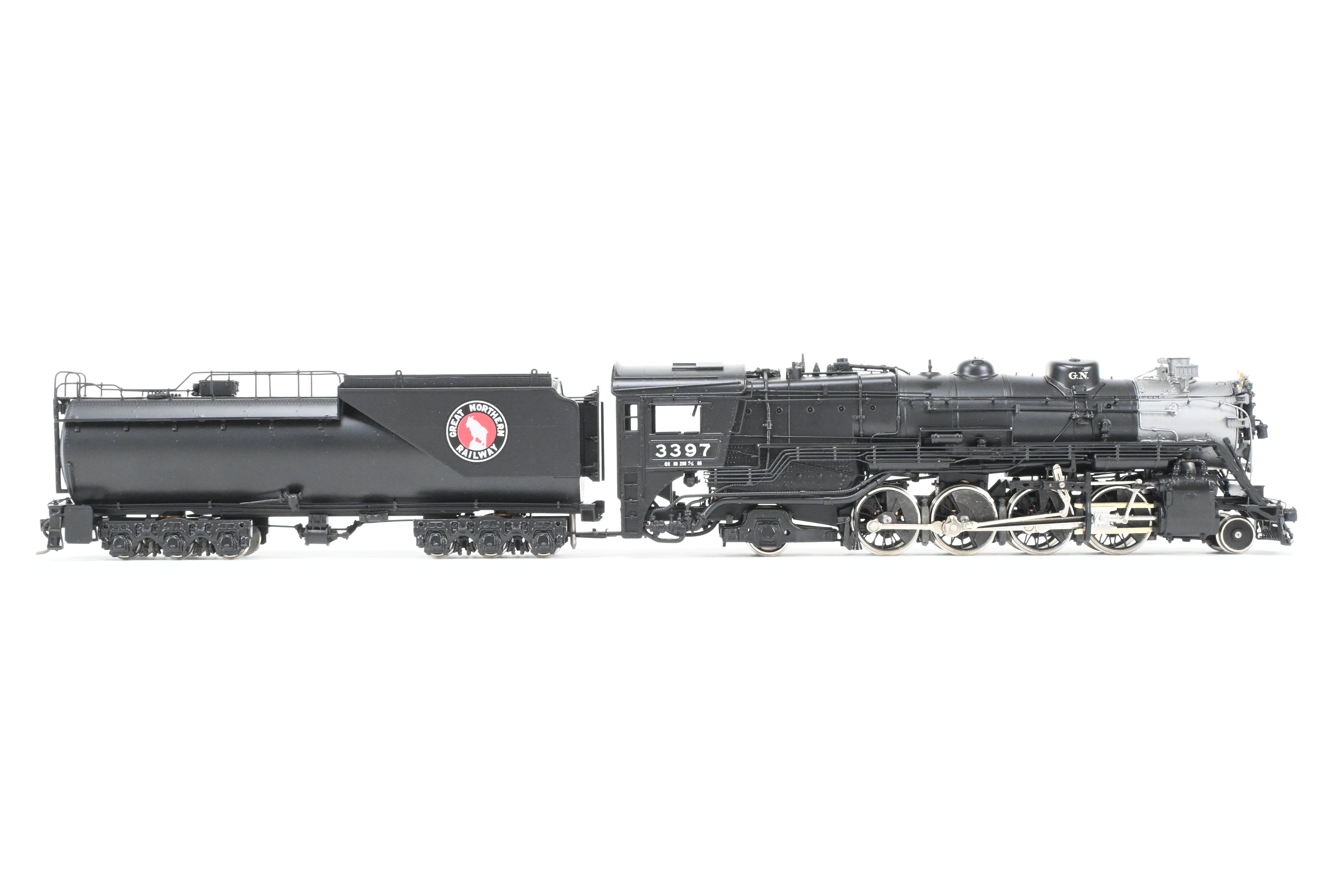 HO Scale Brass PFM - Tenshodo GN Great Northern 2-8-2 Class O-8 Crown Series No. 3397