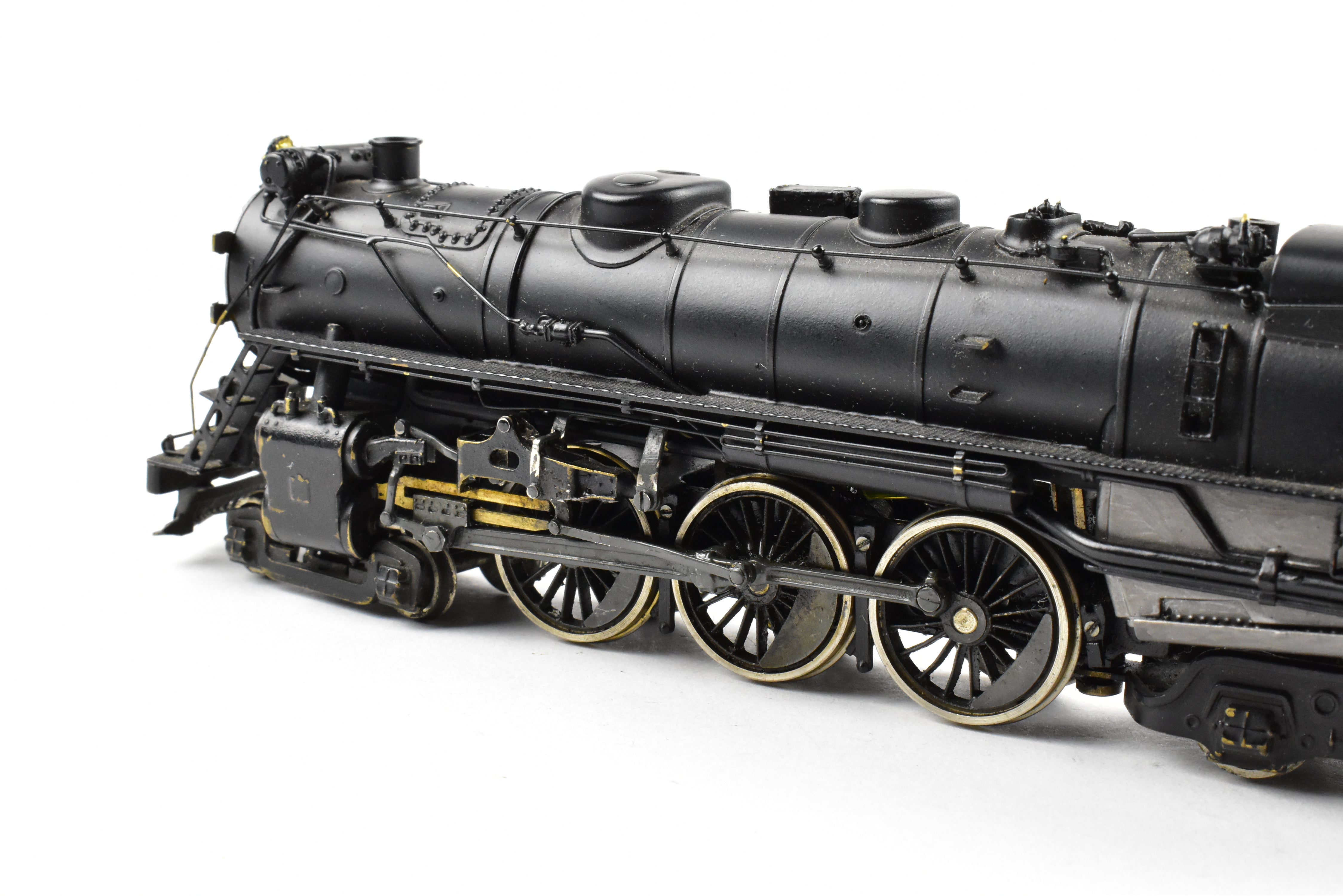 HO Scale Brass Model Train - Associated Hobby Manufacturers MILW (Milwaukee Road) Class F - 6 4 - 6 - 4 Baltic CP Locomotive
